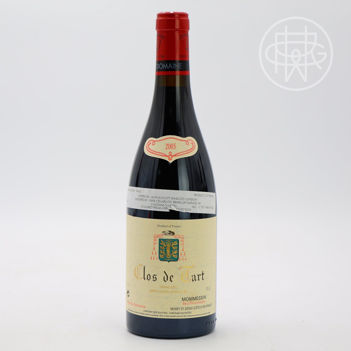 Mommessin Clos de Tart 2005 750mL