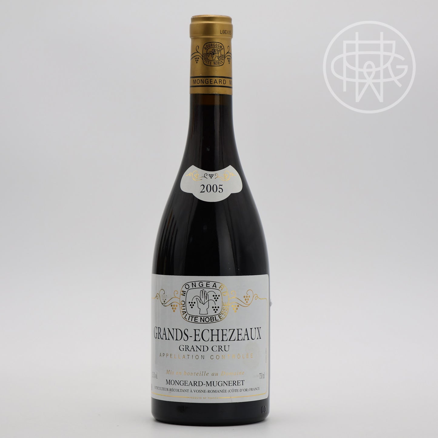 Mongeard Mugneret Grands Echezeaux 2005 750mL (Slightly Soiled Label)
