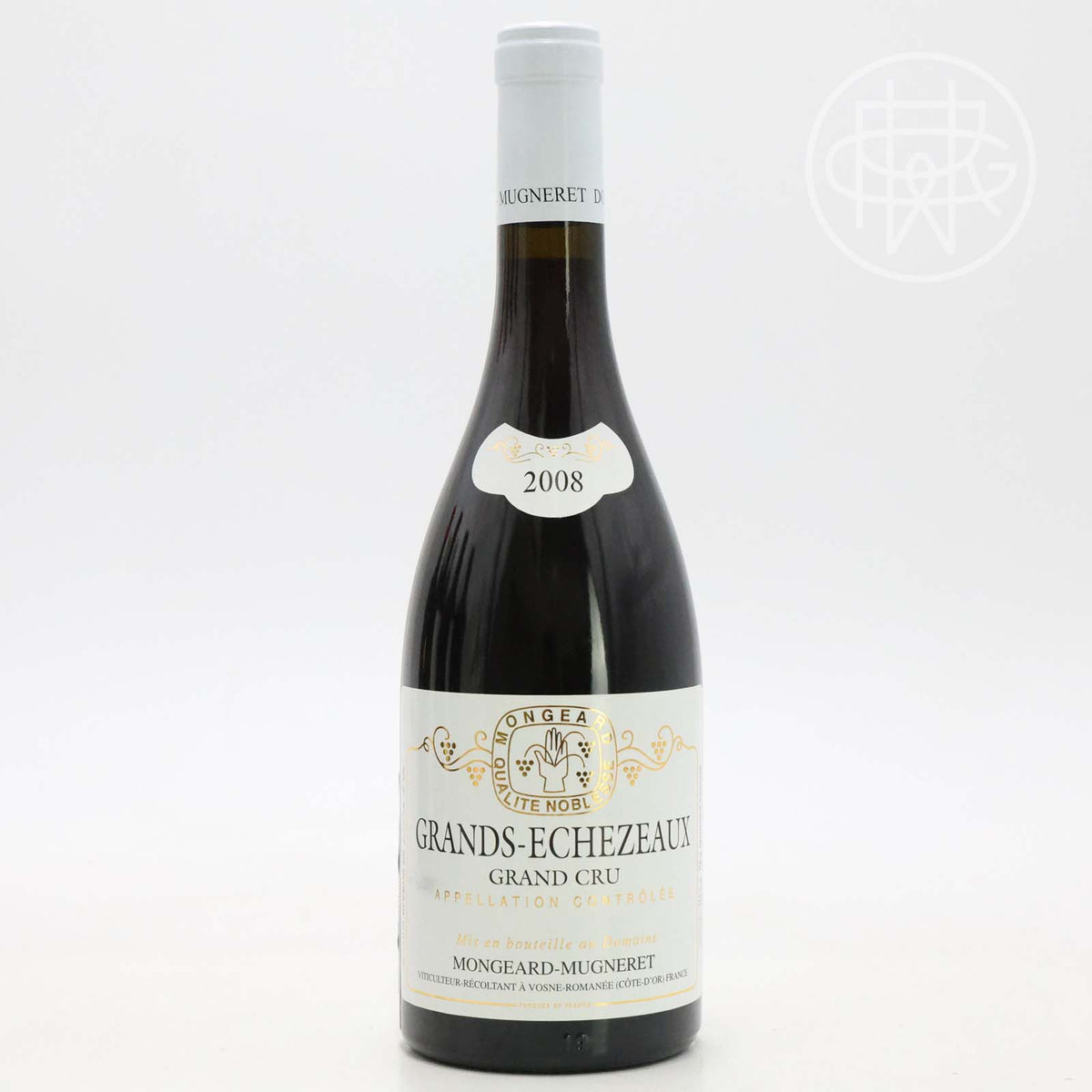 Mongeard Mugneret Grands Echezeaux 2008 750mL