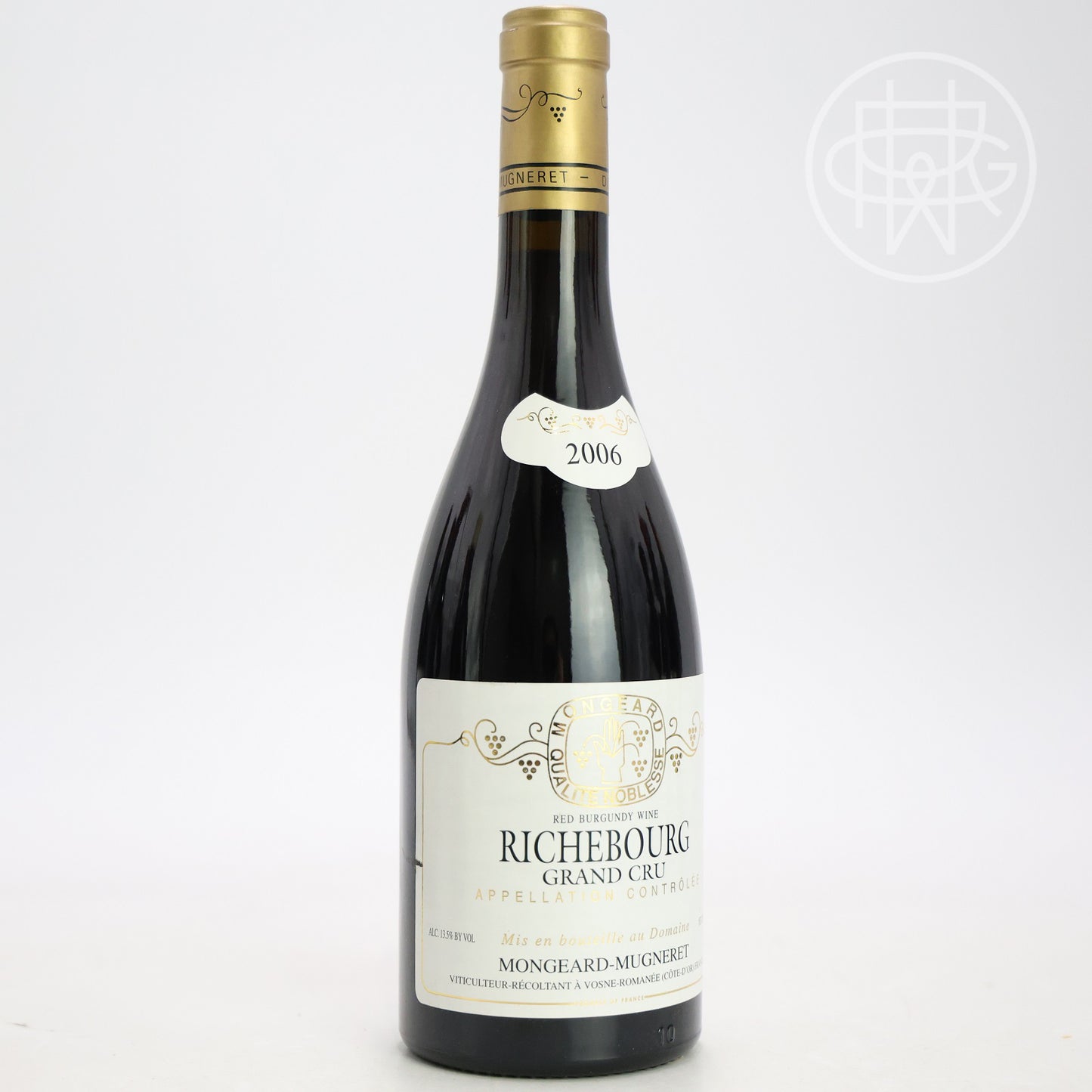 Mongeard Mugneret Richebourg 2006 750mL (Slightly Nicked Label)