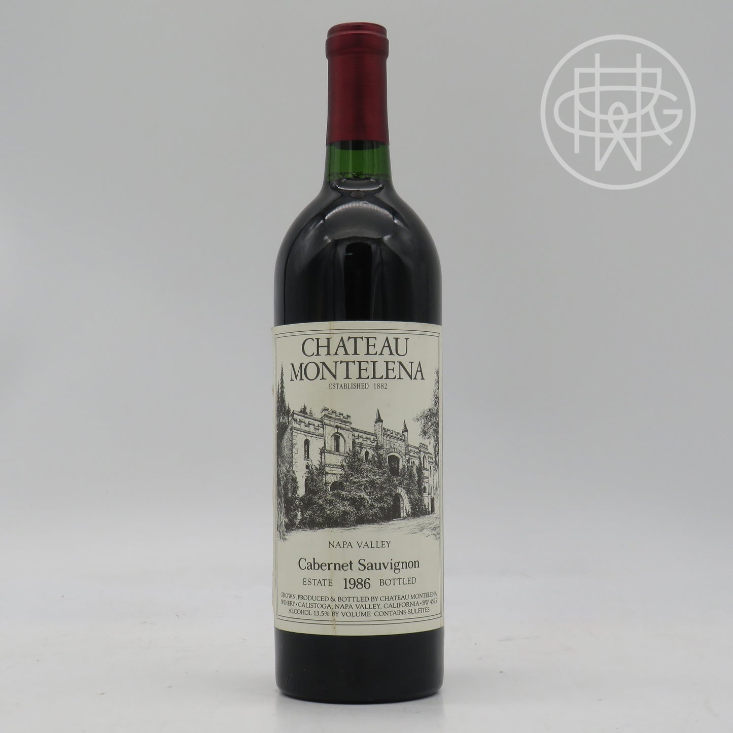 Montelena Estate Cabernet 1986 750mL