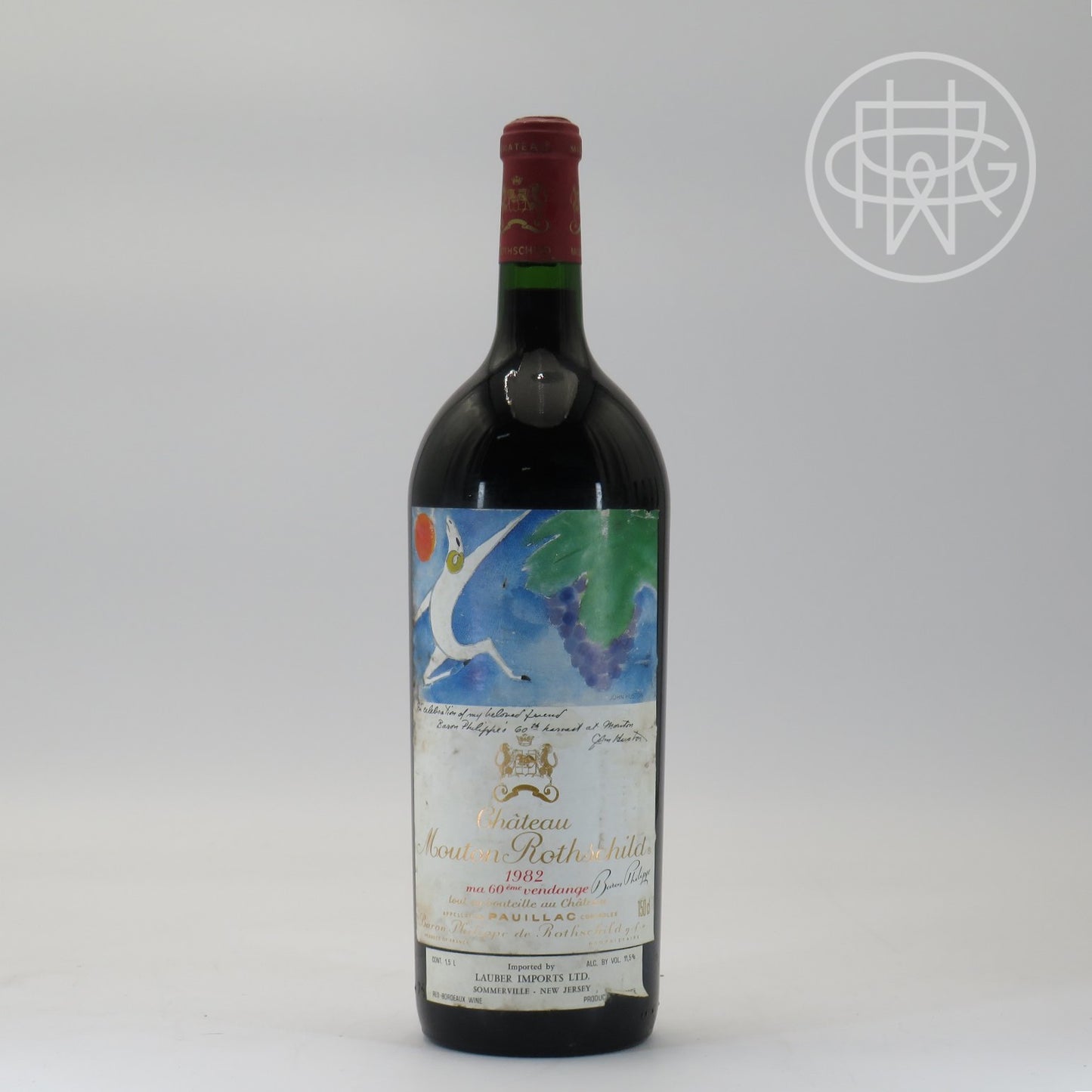 Mouton 1982 1.5L (Slightly Soiled Label)