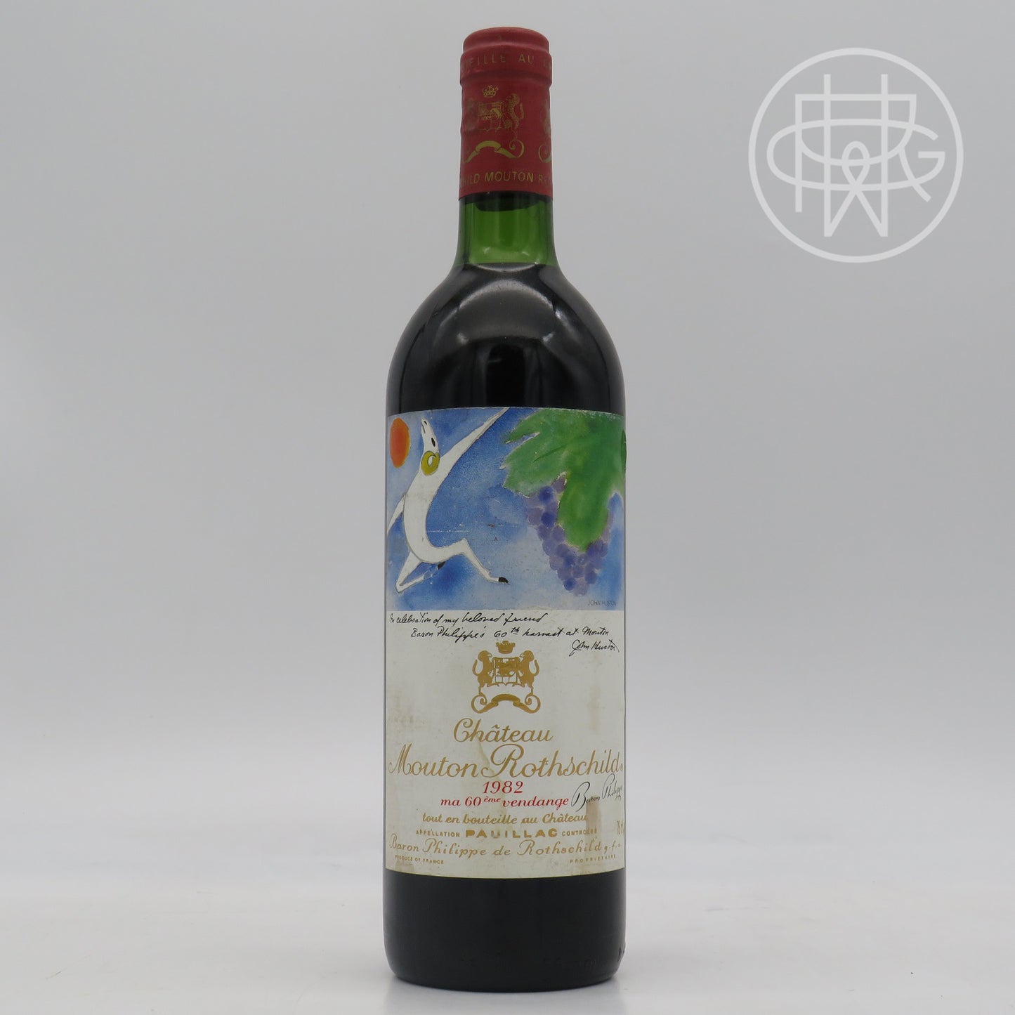 Mouton 1982 750mL (Slightly Soiled Label)