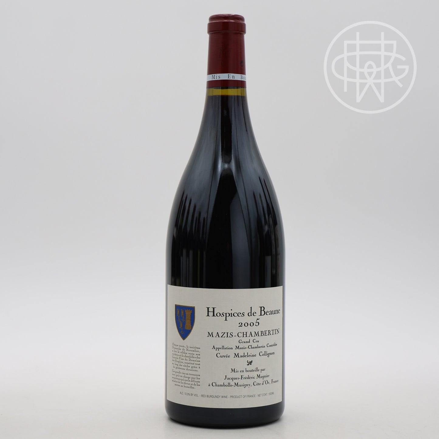 Mugnier Mazis Chambertin Hospice de Beaune Collignon 2005 1.5L