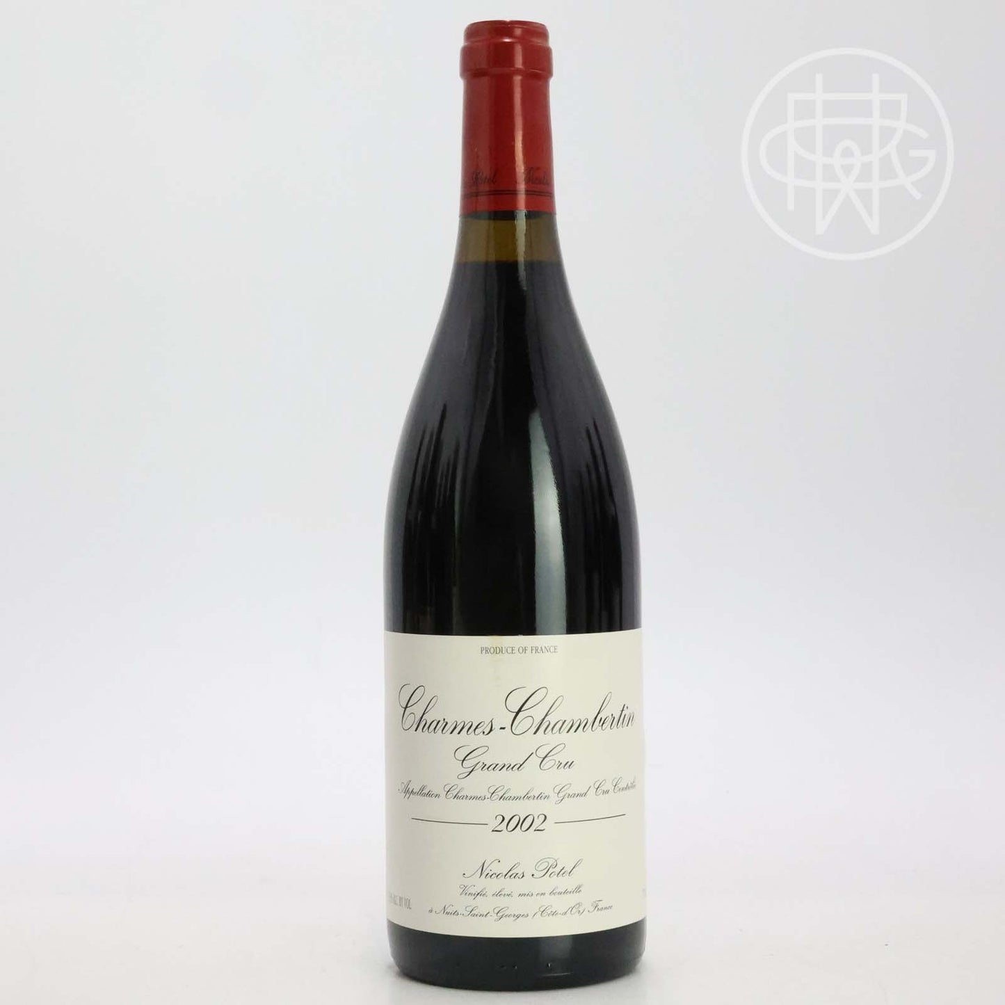 Nicolas Potel Chambertin 2002 750mL
