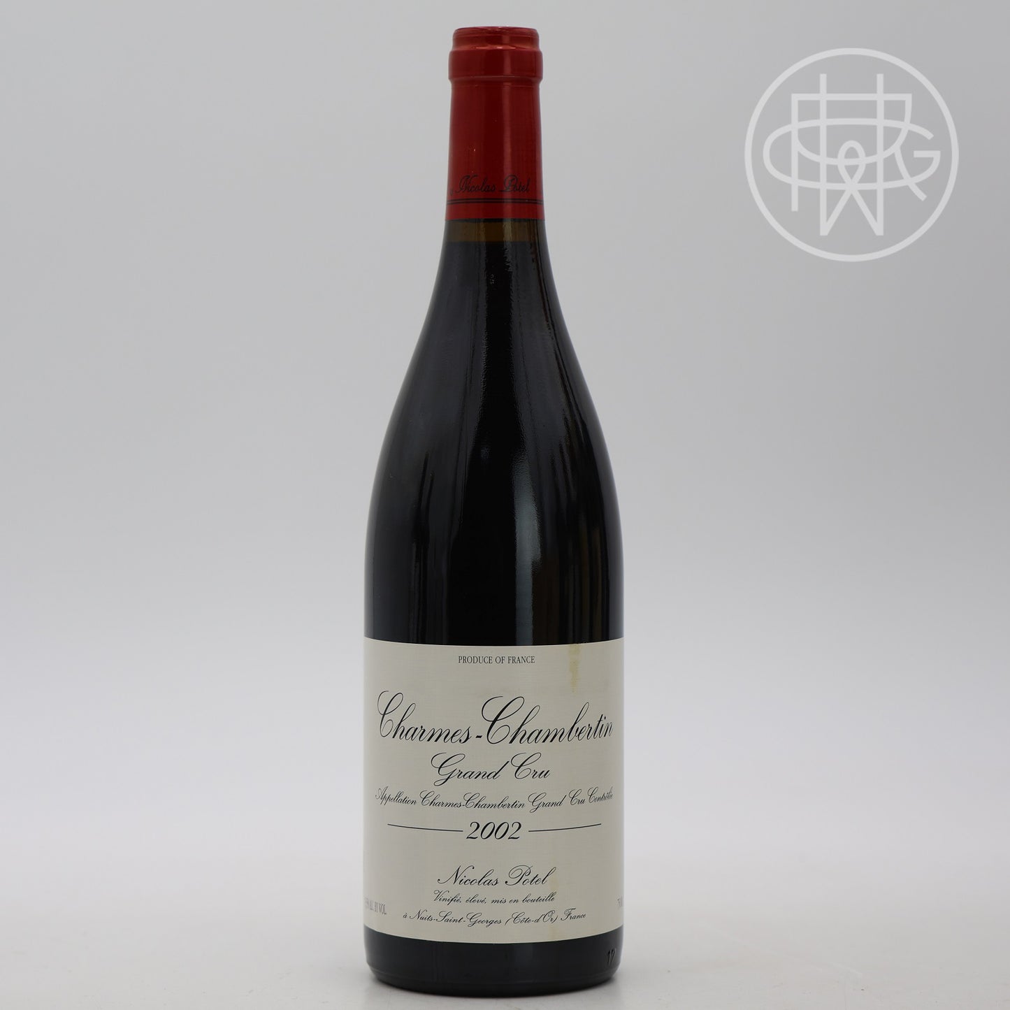 Nicolas Potel Charmes Chambertin 2002 750mL