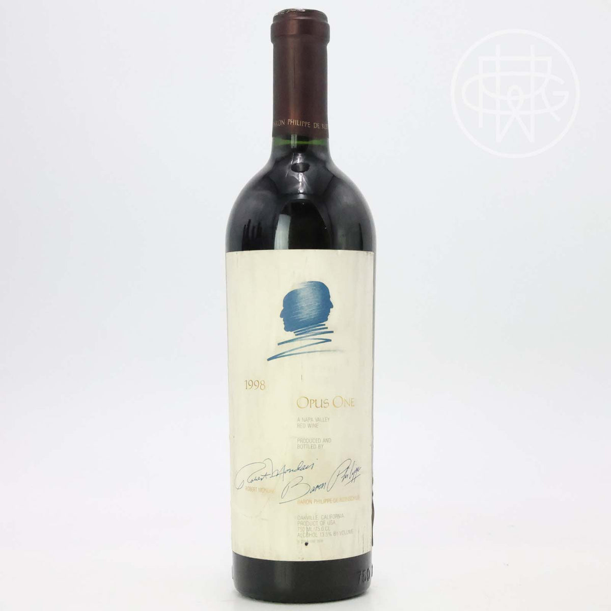 Opus One 1998 750mL (Bin Soiled Label)