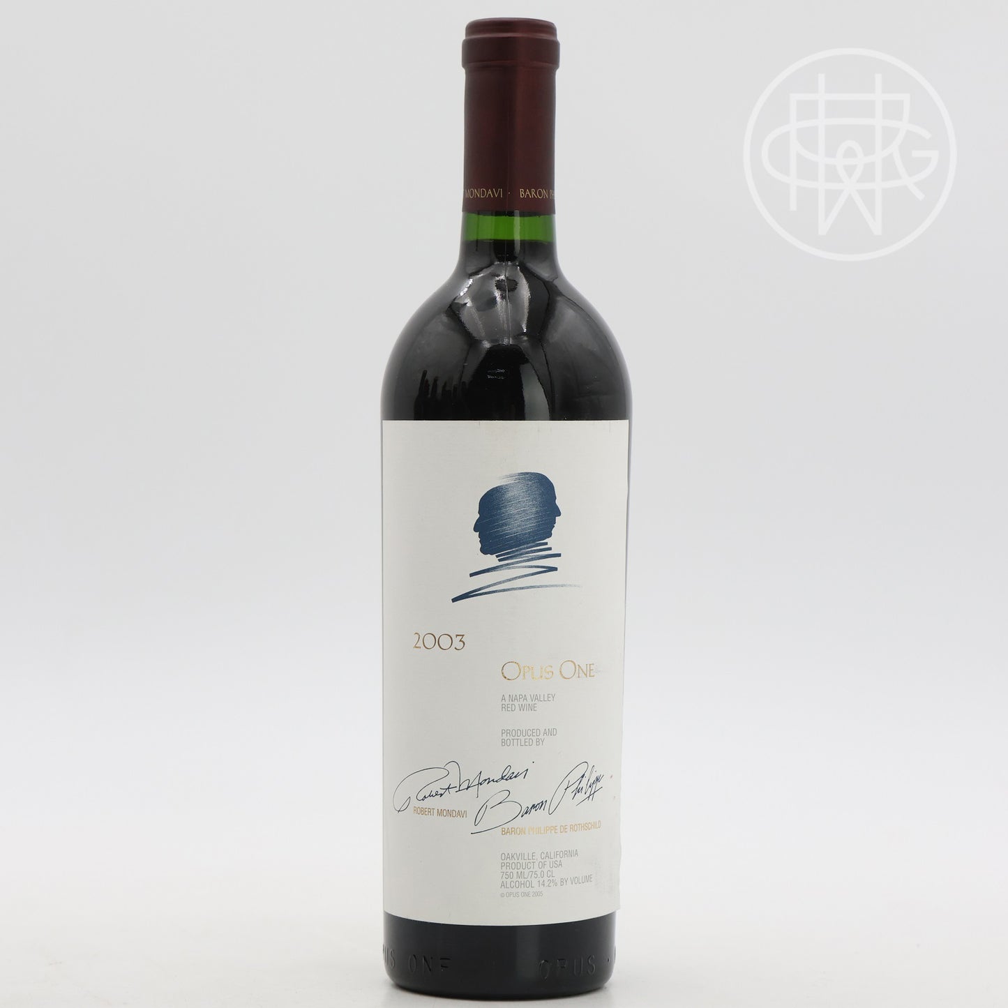 Opus One 2003 750mL (Slightly Soiled Label)