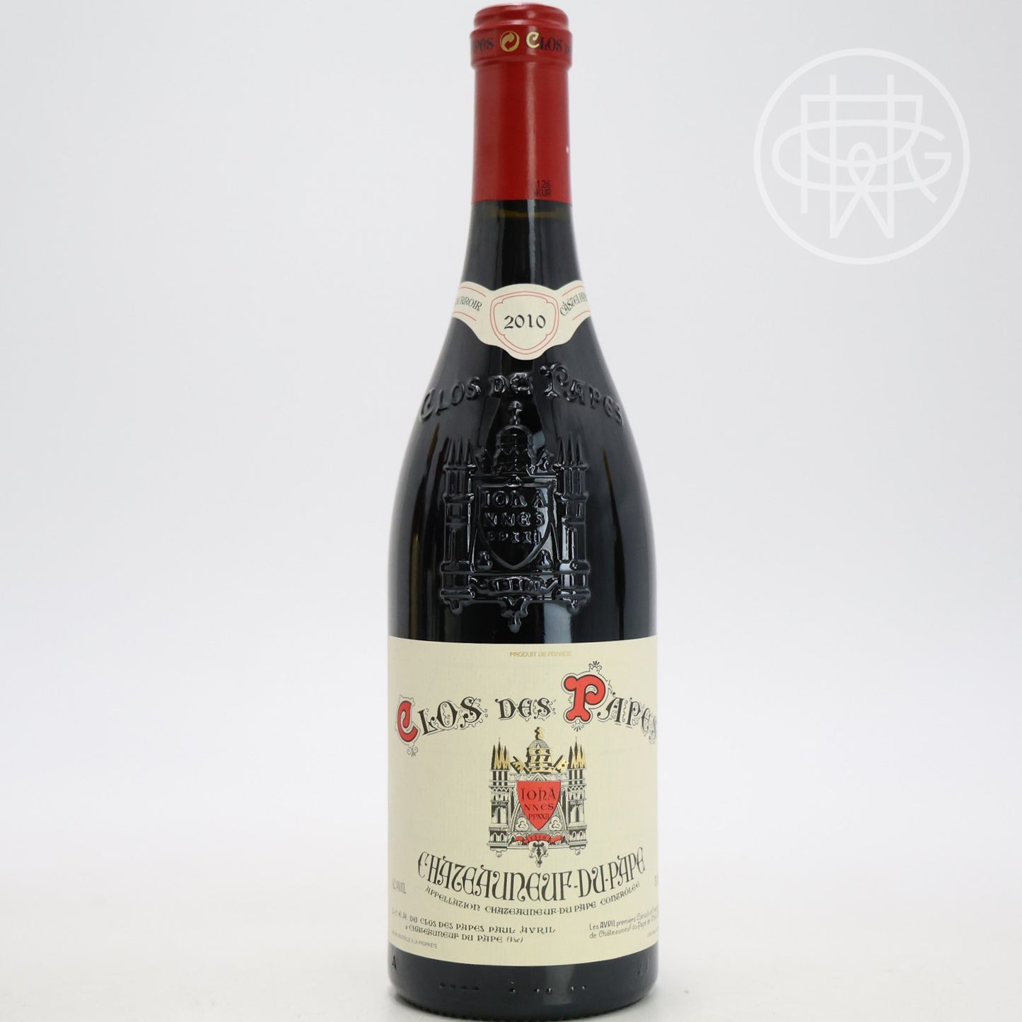 Paul Avril 'Clos des Papes' Chateauneuf du Pape 2010 750mL