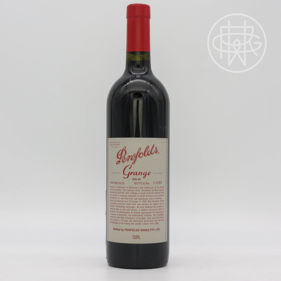 Penfolds Grange 2008 750mL