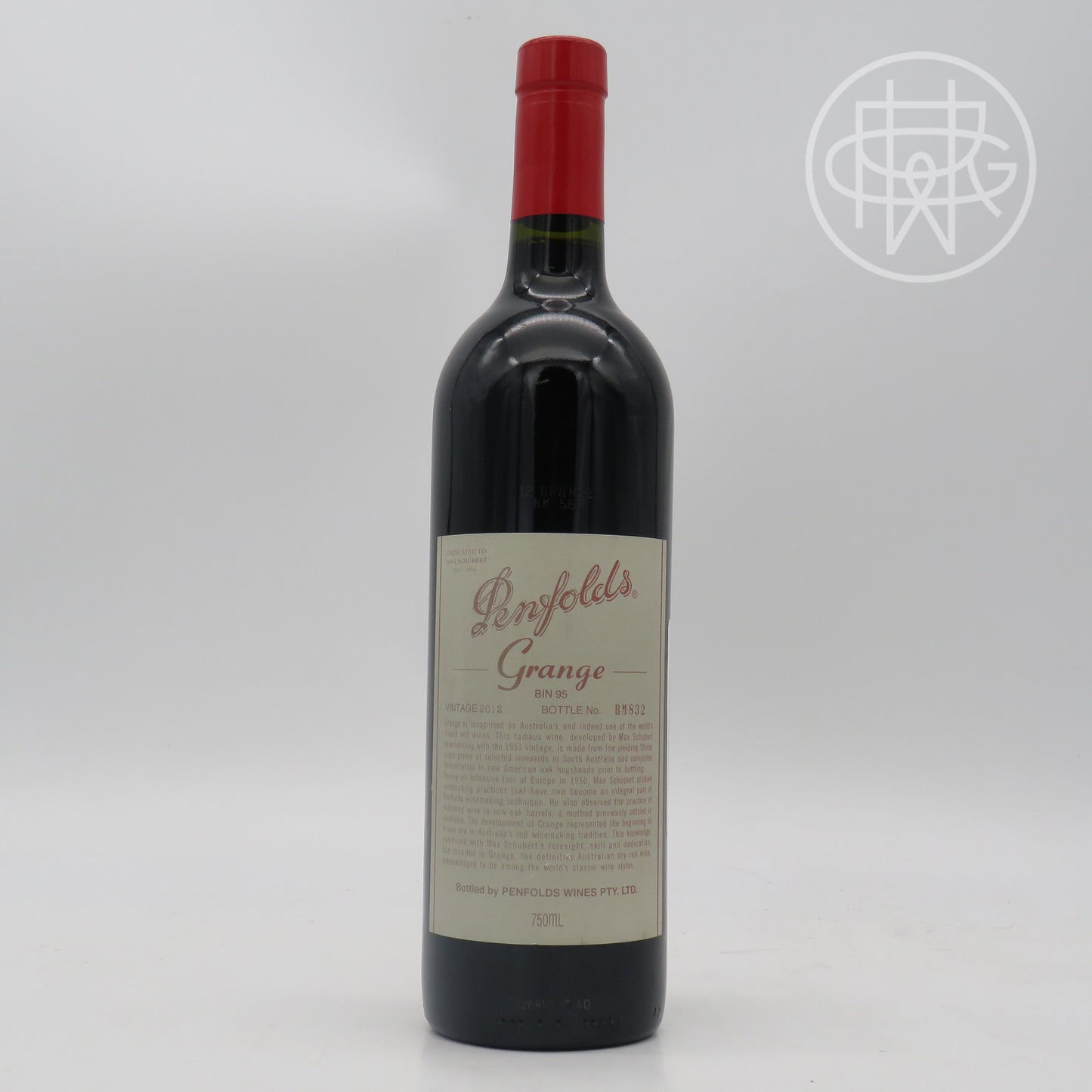 Penfolds Grange 2012 750mL
