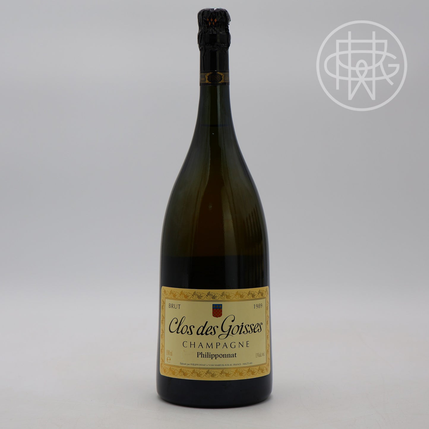 Philipponnat Clos des Goisses 1989 1.5L