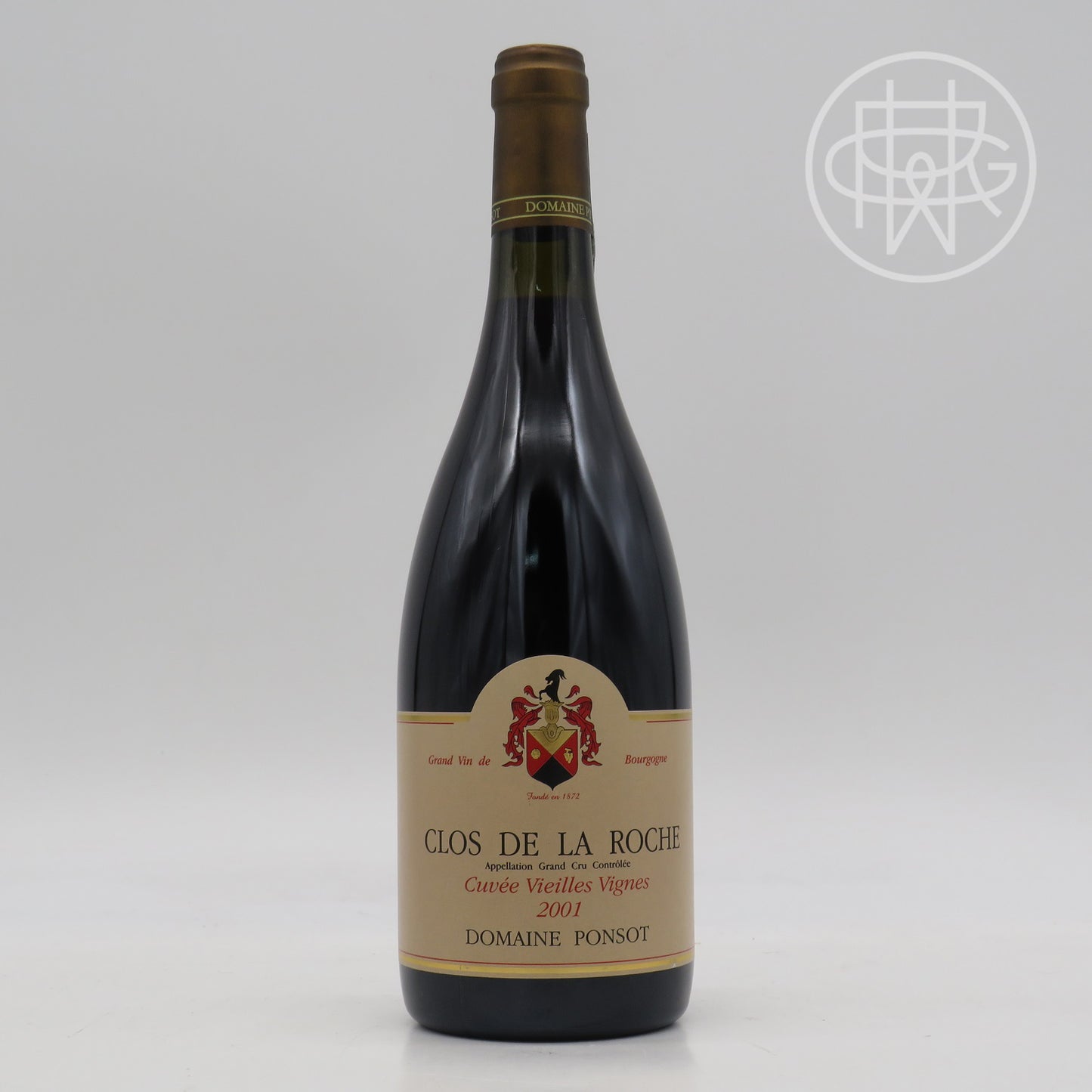 Ponsot Clos de la Roche 2001 750mL