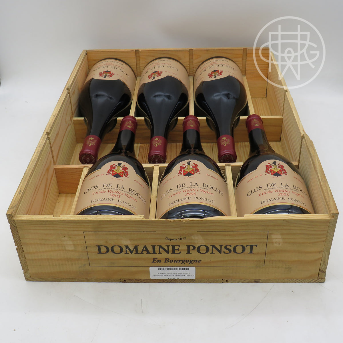 Ponsot Clos de la Roche 2005 6-Pack OWC 1.5L