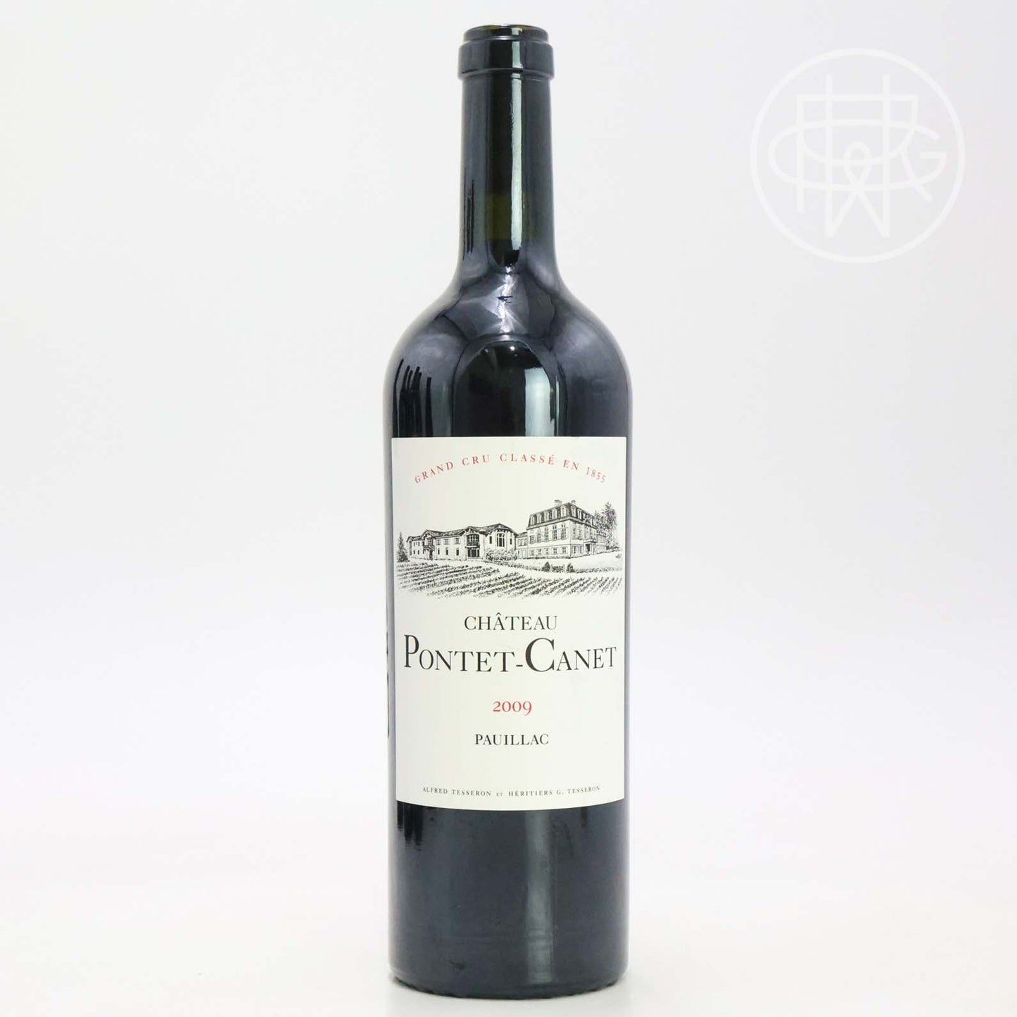 Pontet Canet 2009 750mL (Missing Capsule, Slightly Scuffed Label)