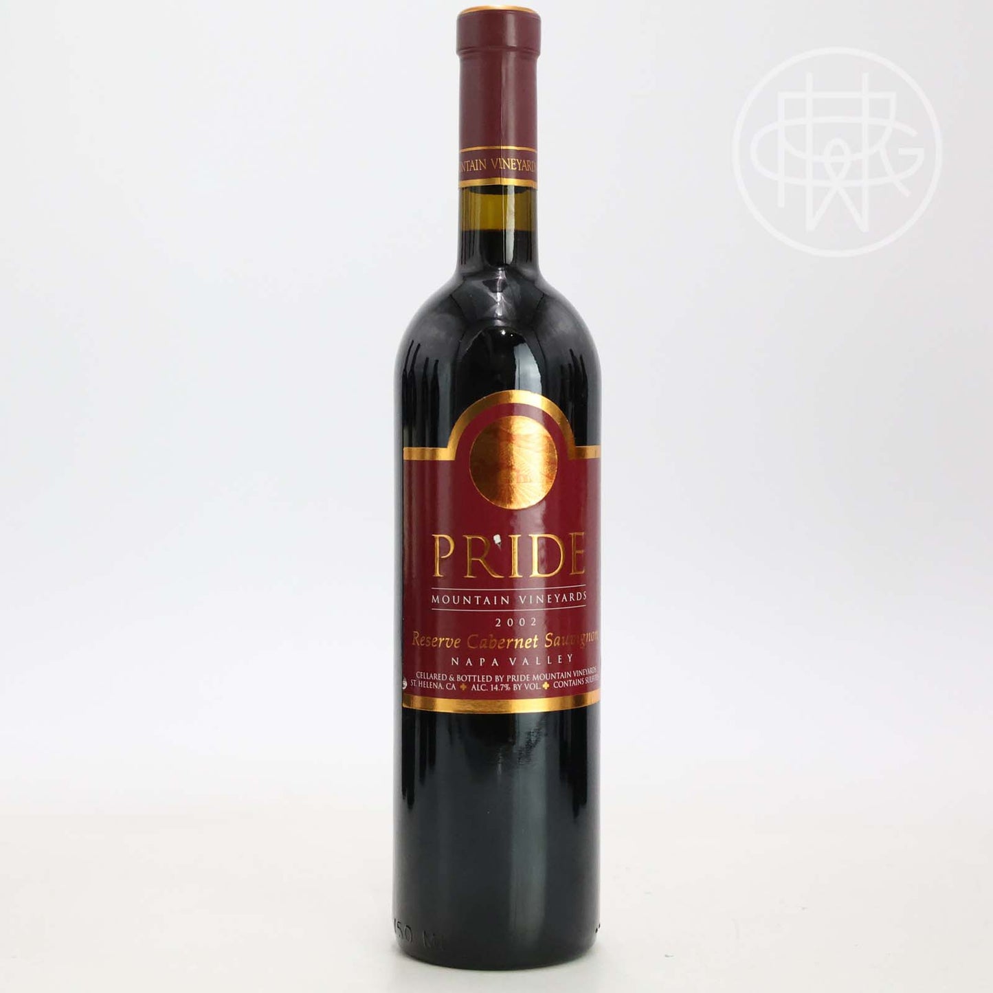 Pride Reserve Cabernet 2002 750mL (Slightly Nicked Label)
