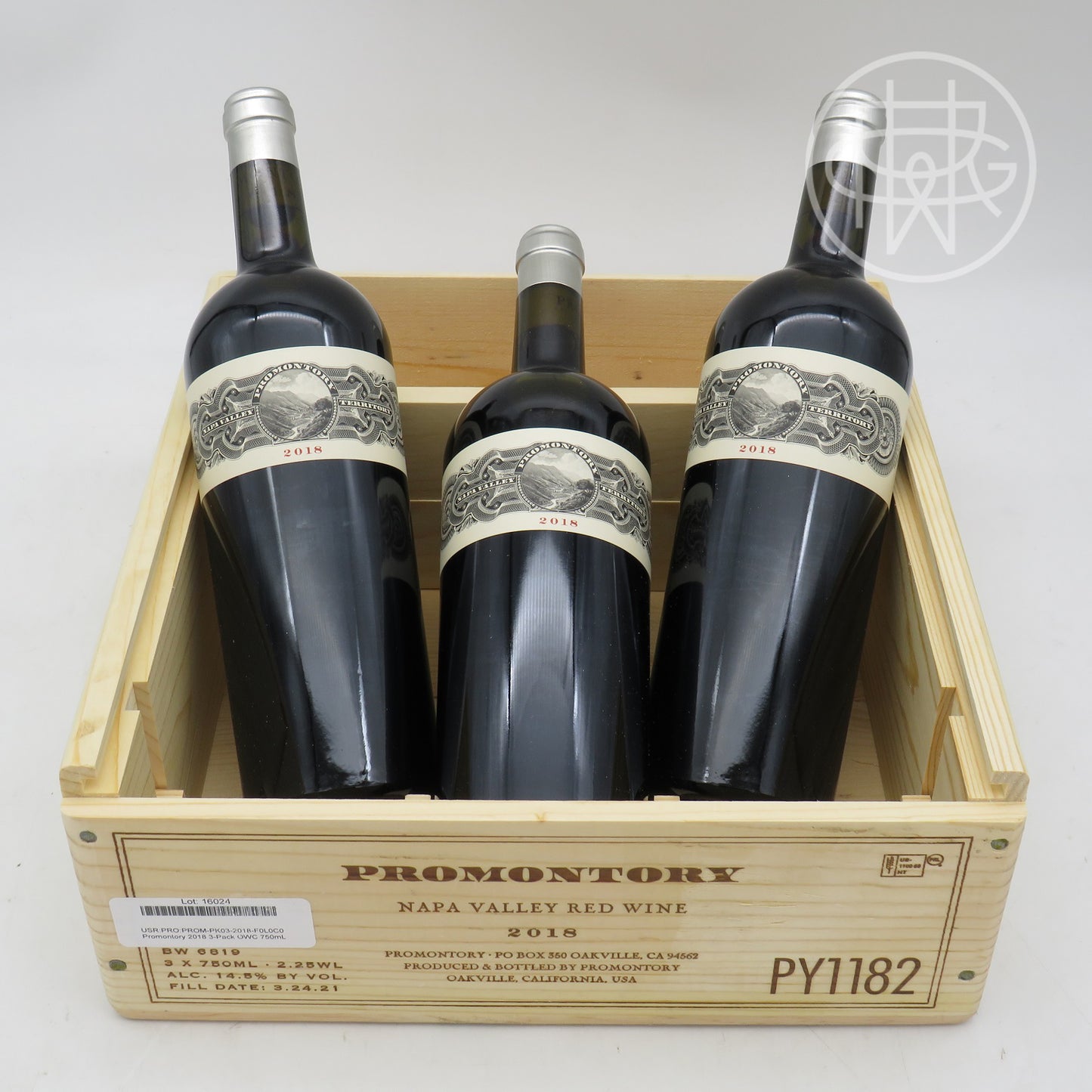 Promontory 2018 3-Pack OWC 750mL