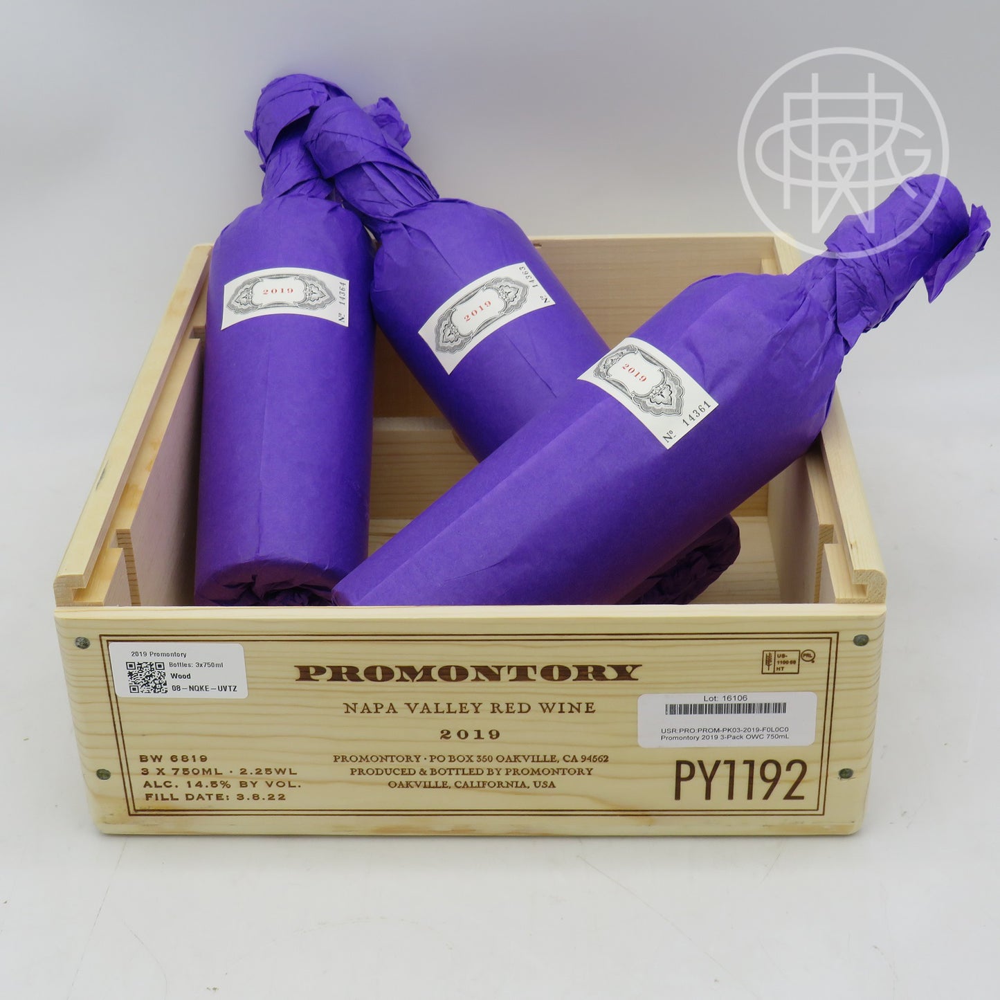 Promontory 2019 3-Pack OWC 750mL