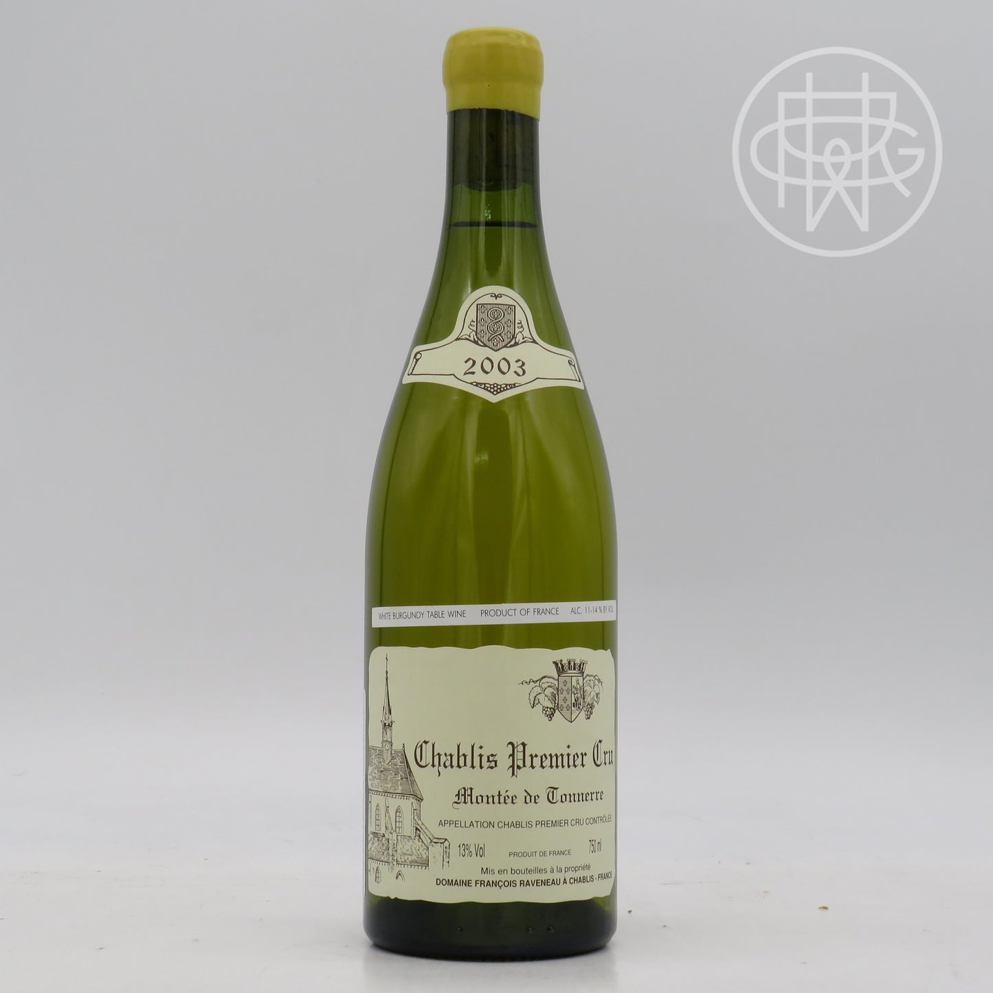 Raveneau Chablis Montee de Tonnere 2003 750mL