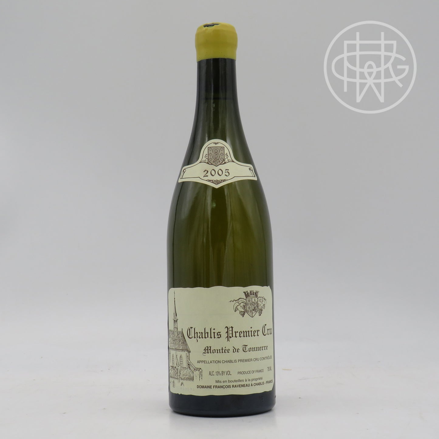 Raveneau Chablis Montee de Tonnere 2005 750mL (Chipped Wax Capsule)
