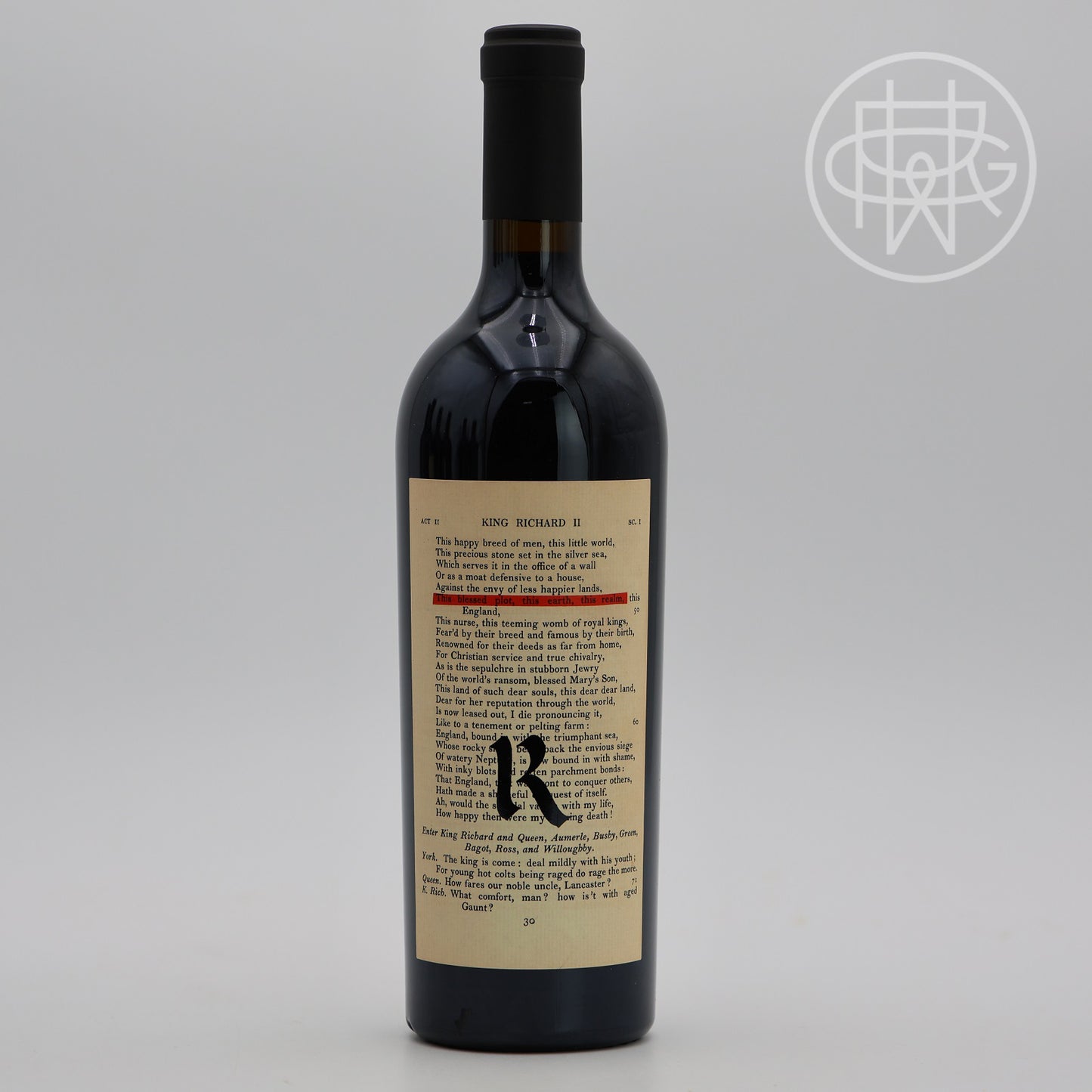 Realm The Bard 2015 750mL