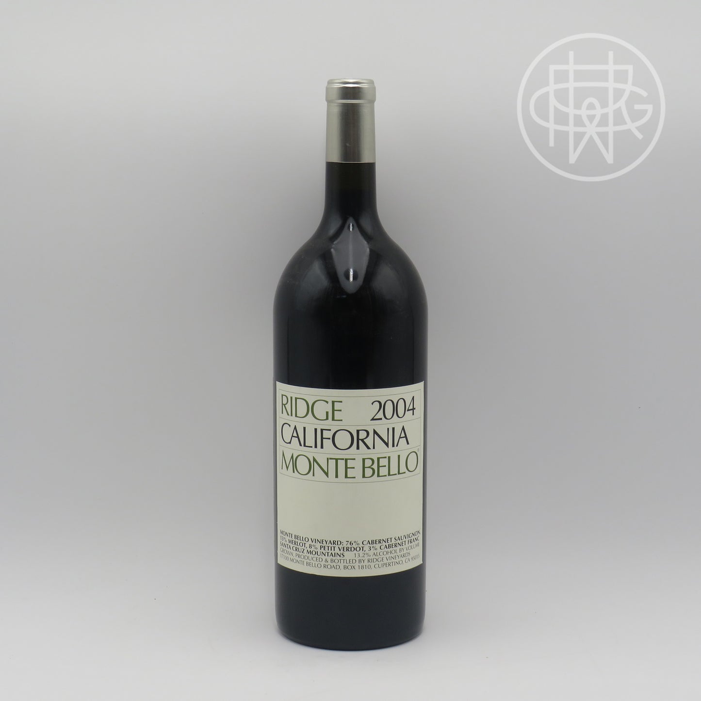 Ridge Monte Bello 2004 1.5L