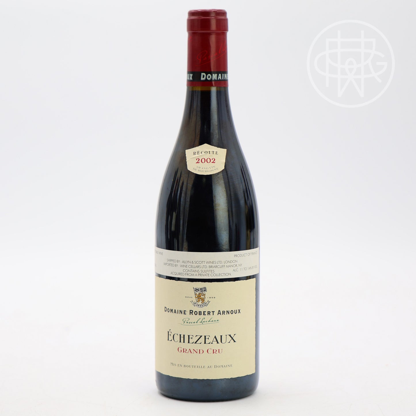 Robert Arnoux Echezeaux 2002 750mL