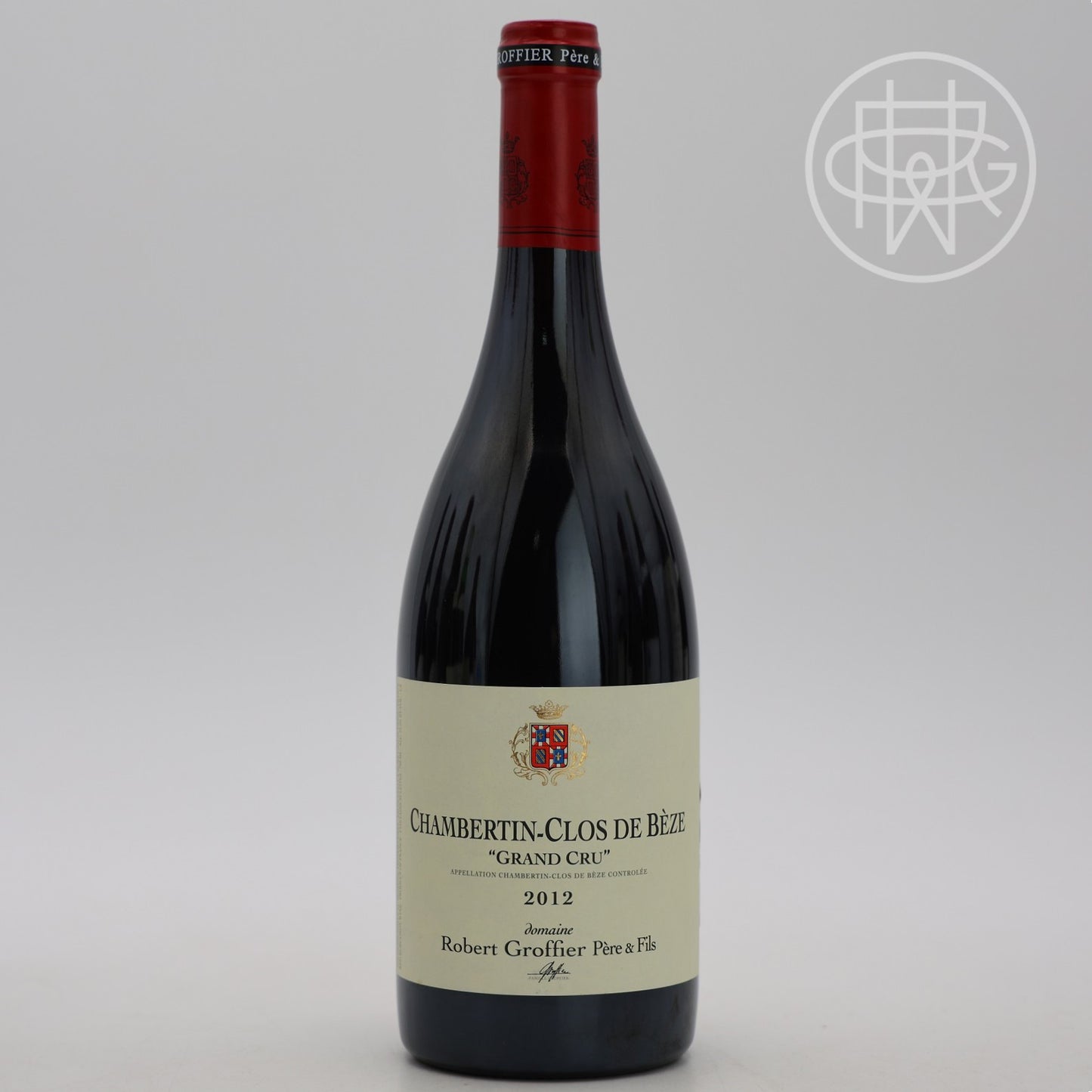 Robert Groffier Chambertin Clos de Beze 2012 750mL