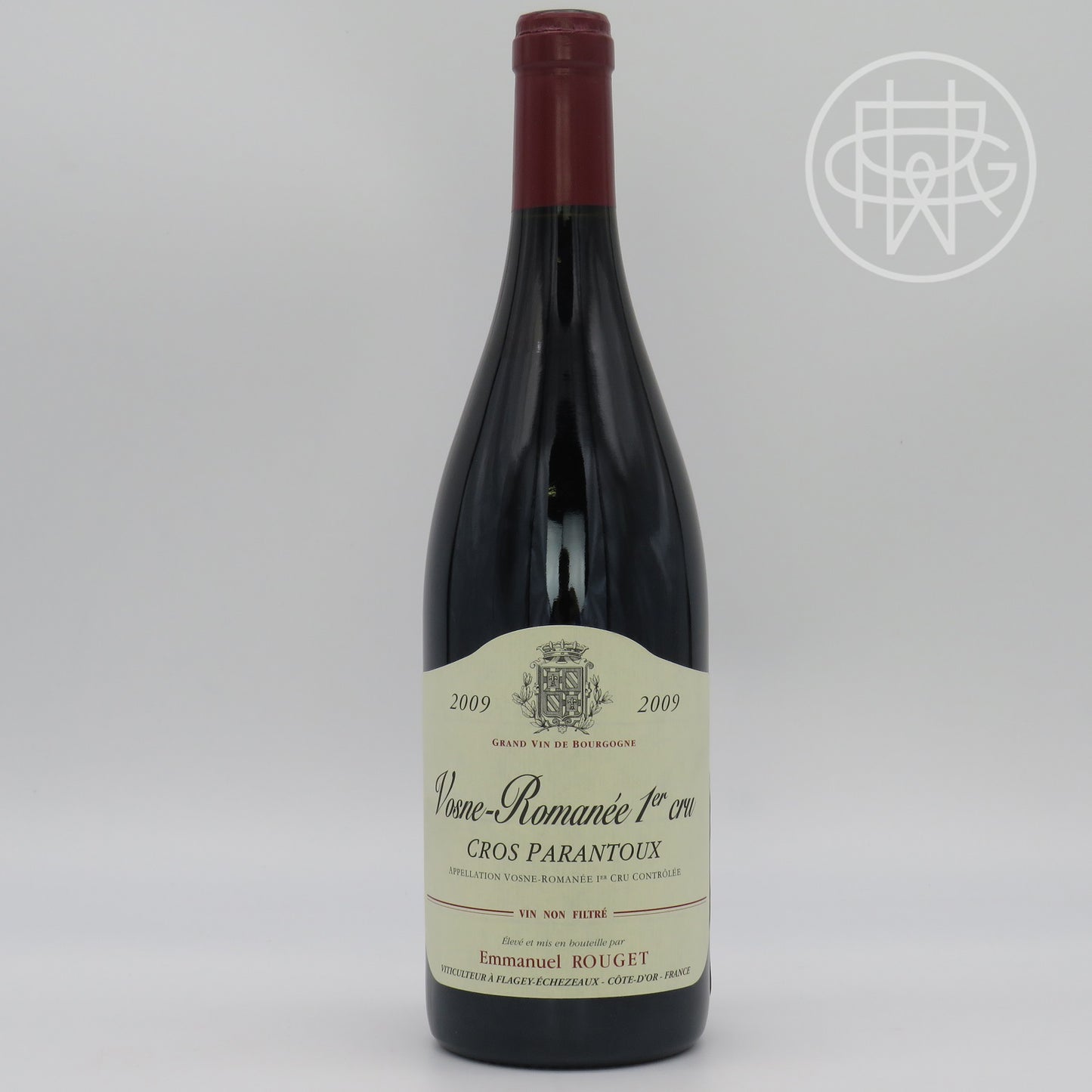 Rouget Vosne Romanee Cros Parantoux 2009 750mL