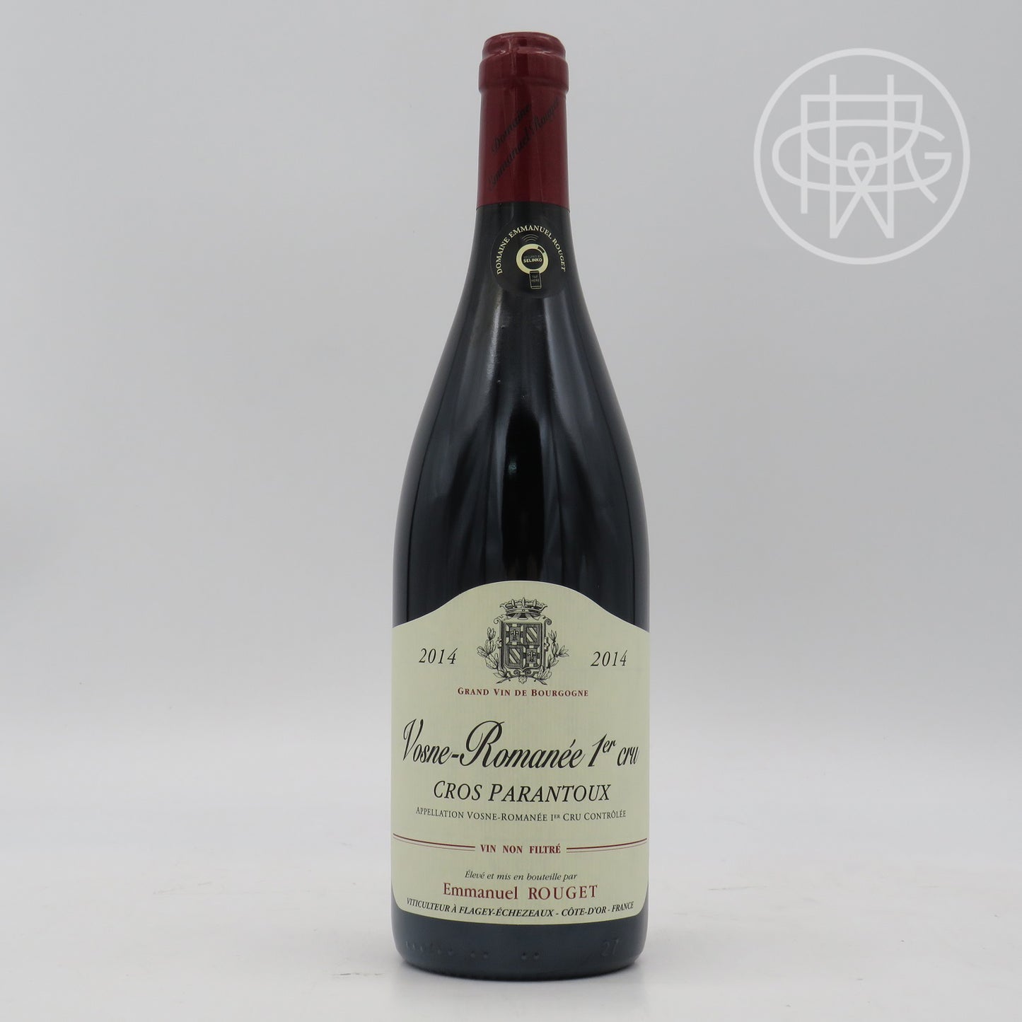 Rouget Vosne Romanee Cros Parantoux 2014 750mL