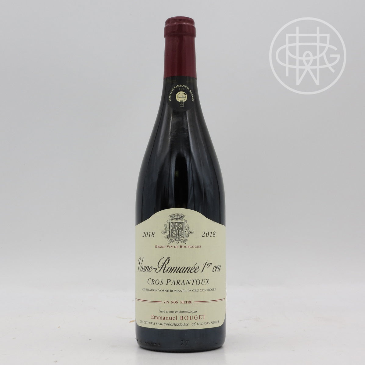 Rouget Vosne Romanee Cros Parantoux 2018 750mL