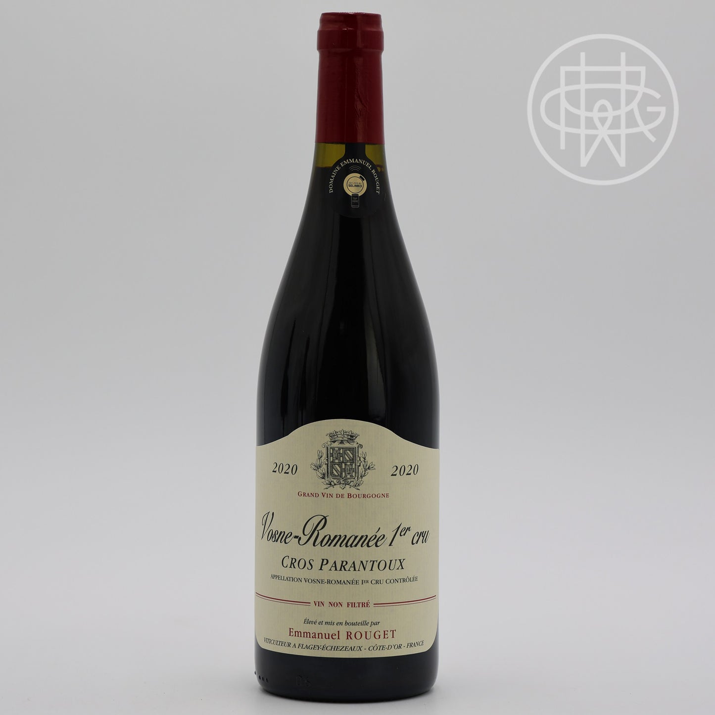 Rouget Vosne Romanee Cros Parantoux 2020 750mL