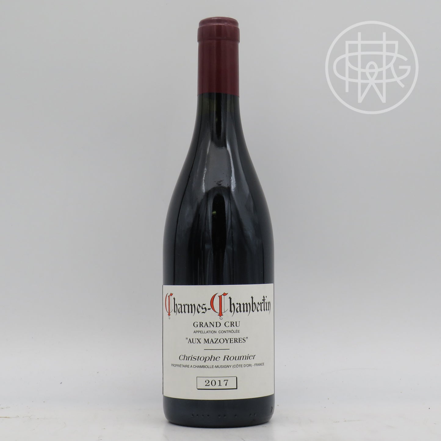 Roumier Charmes Chambertin Mazoyeres Grand Cru 2017 750mL