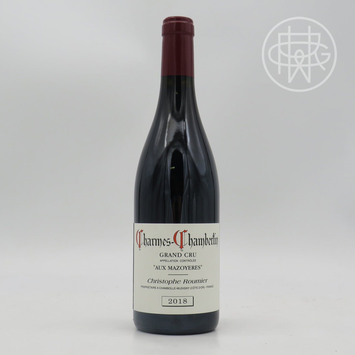 Roumier Charmes Chambertin Mazoyeres Grand Cru 2018 750mL