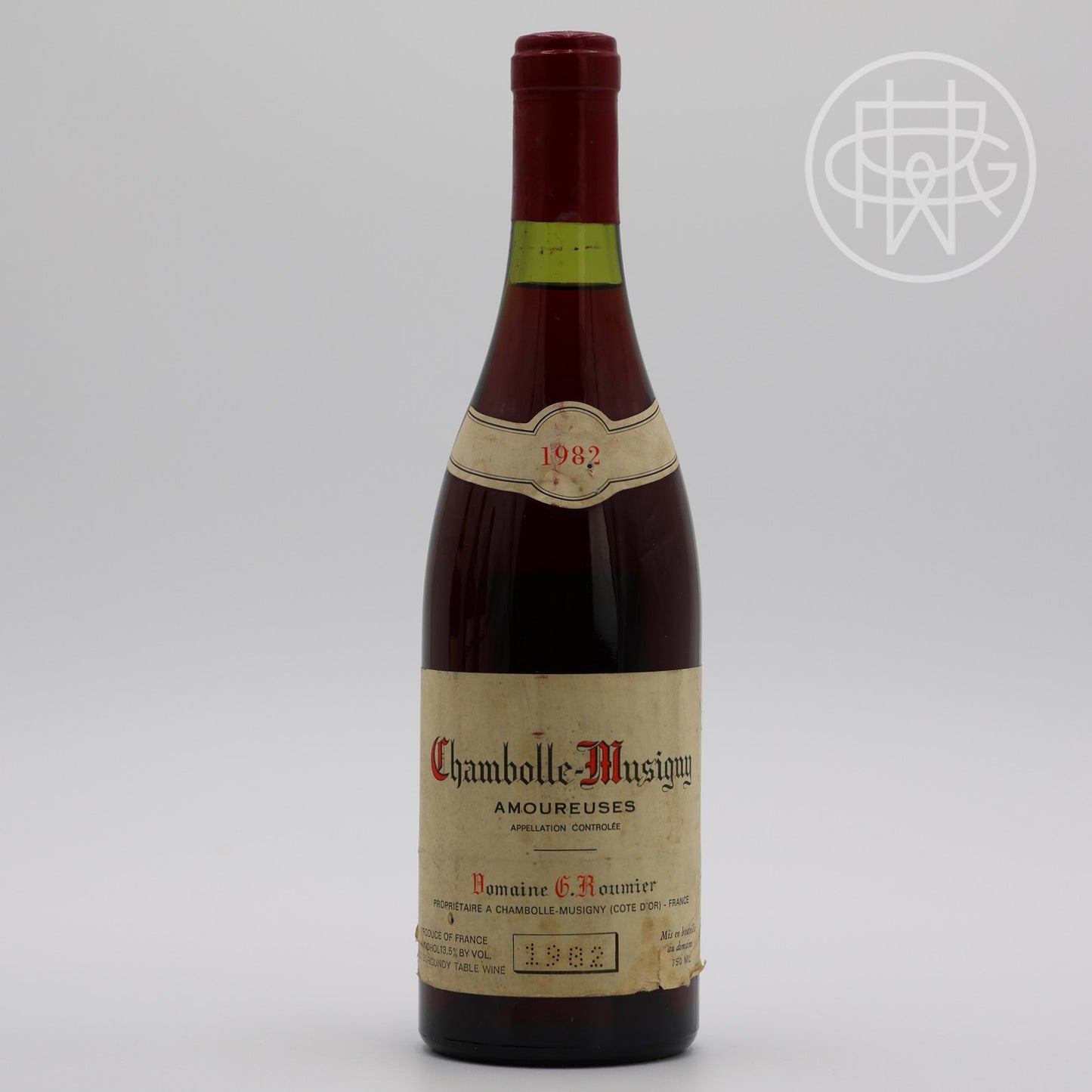 Roumier Les Amoureuses 1982 750mL (Slightly Soiled Label)