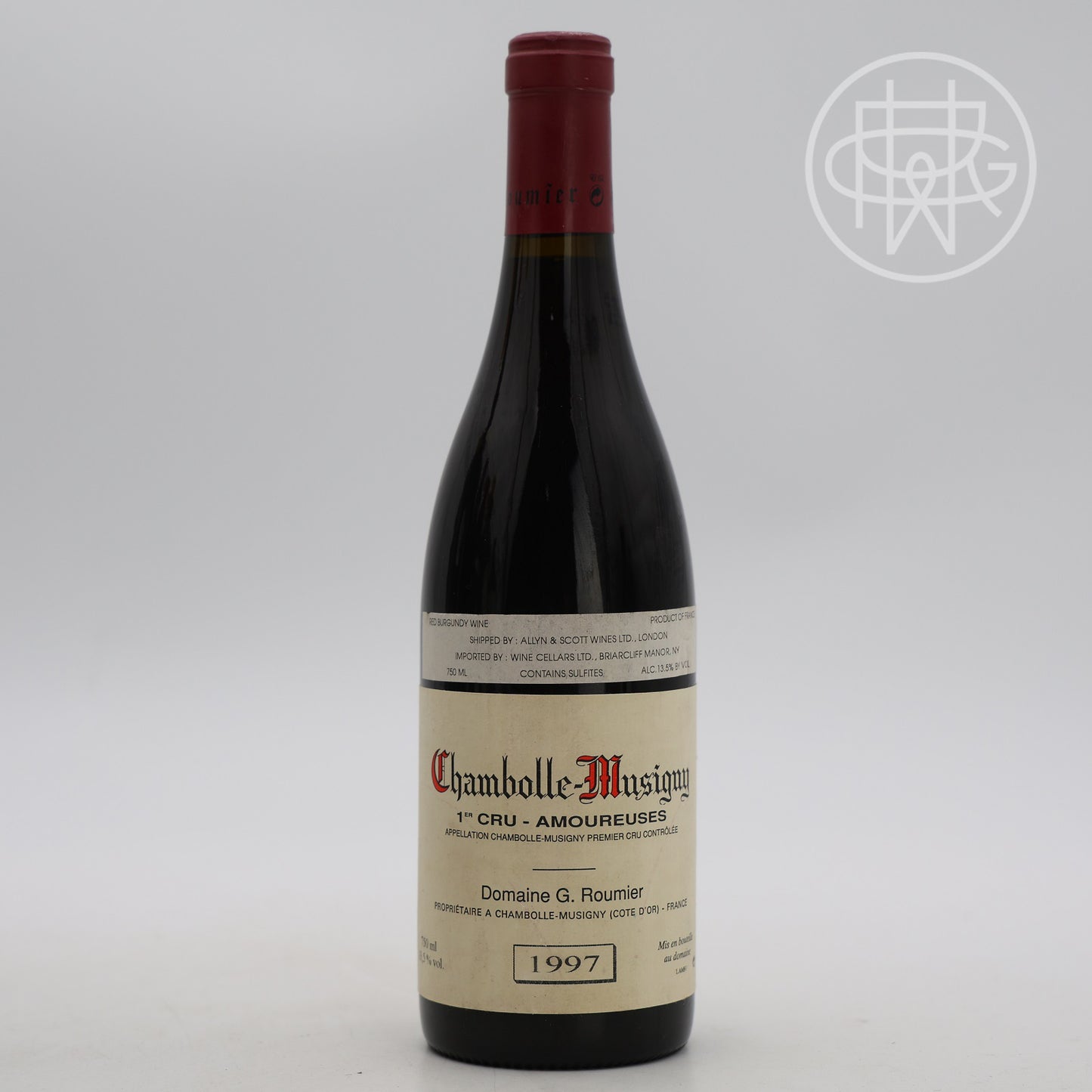 Roumier Les Amoureuses 1997 750mL