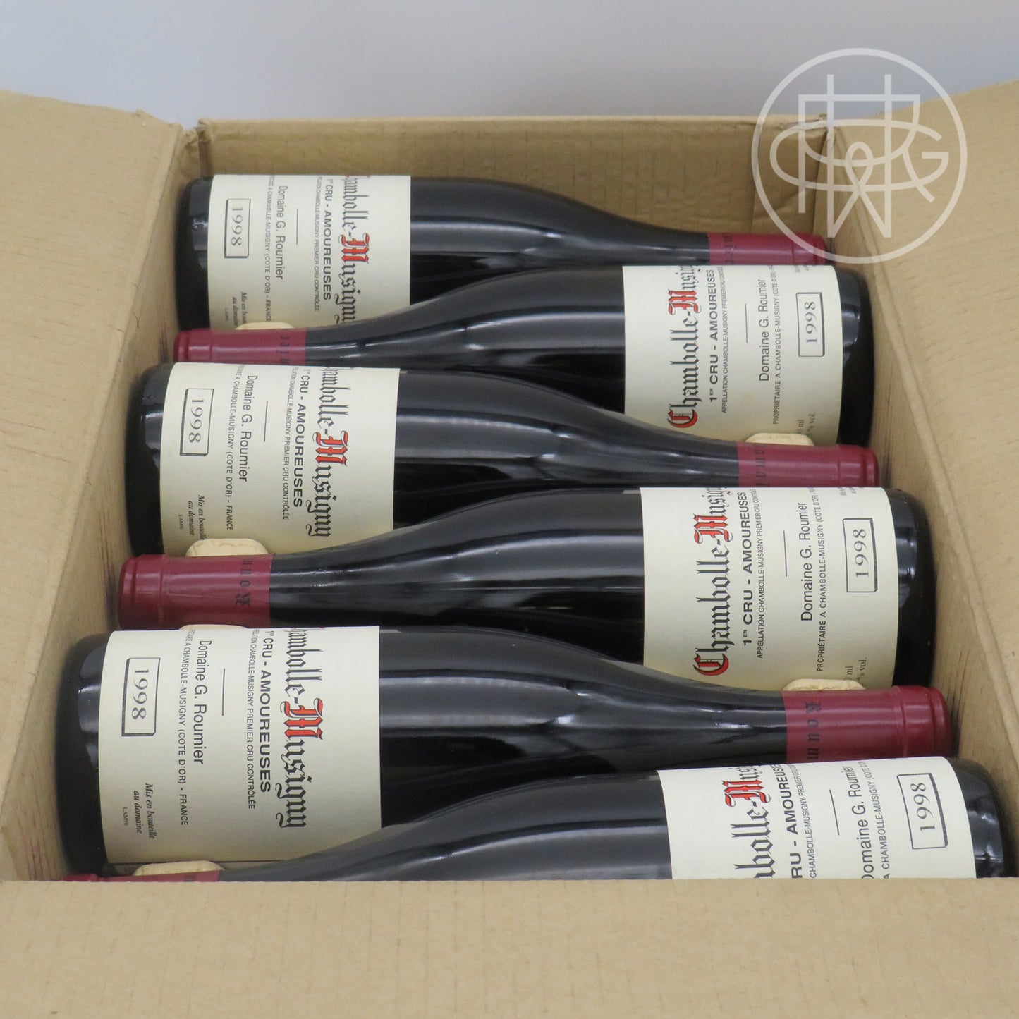 Roumier Les Amoureuses 1998 12-Pack OC 750mL