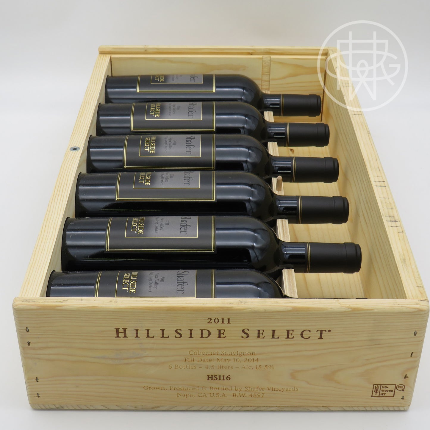 Shafer Hillside Select 2011 6-Pack OWC 750mL
