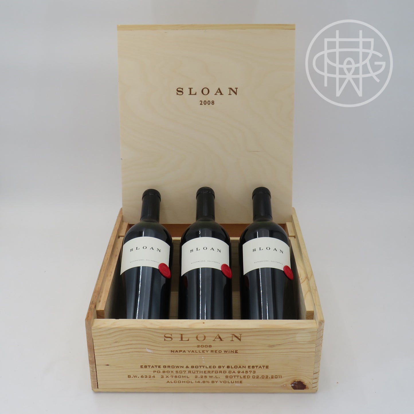 Sloan 2008 3-Pack OWC 750mL