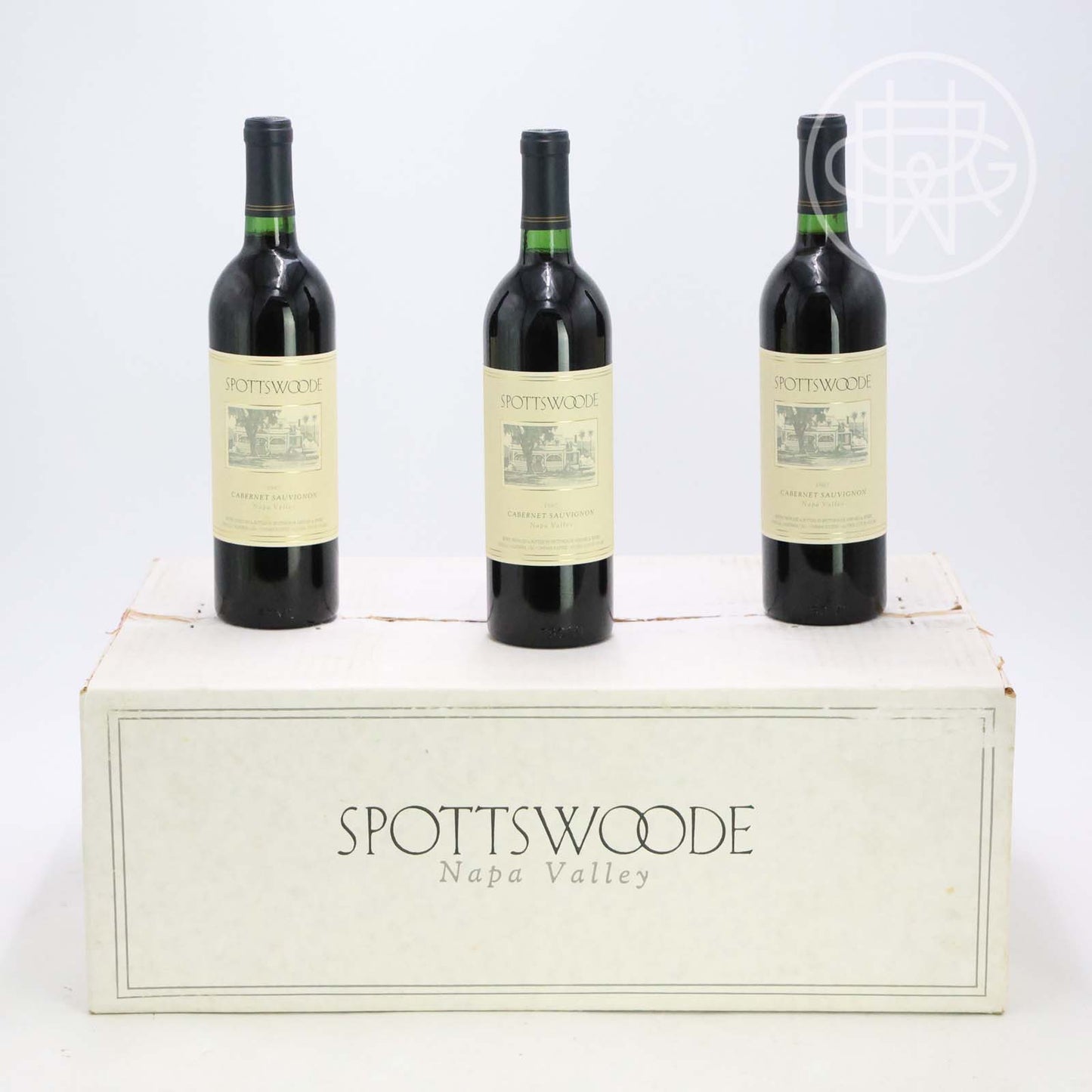 Spottswoode Estate Cabernet 1987 12-Pack OC 750mL
