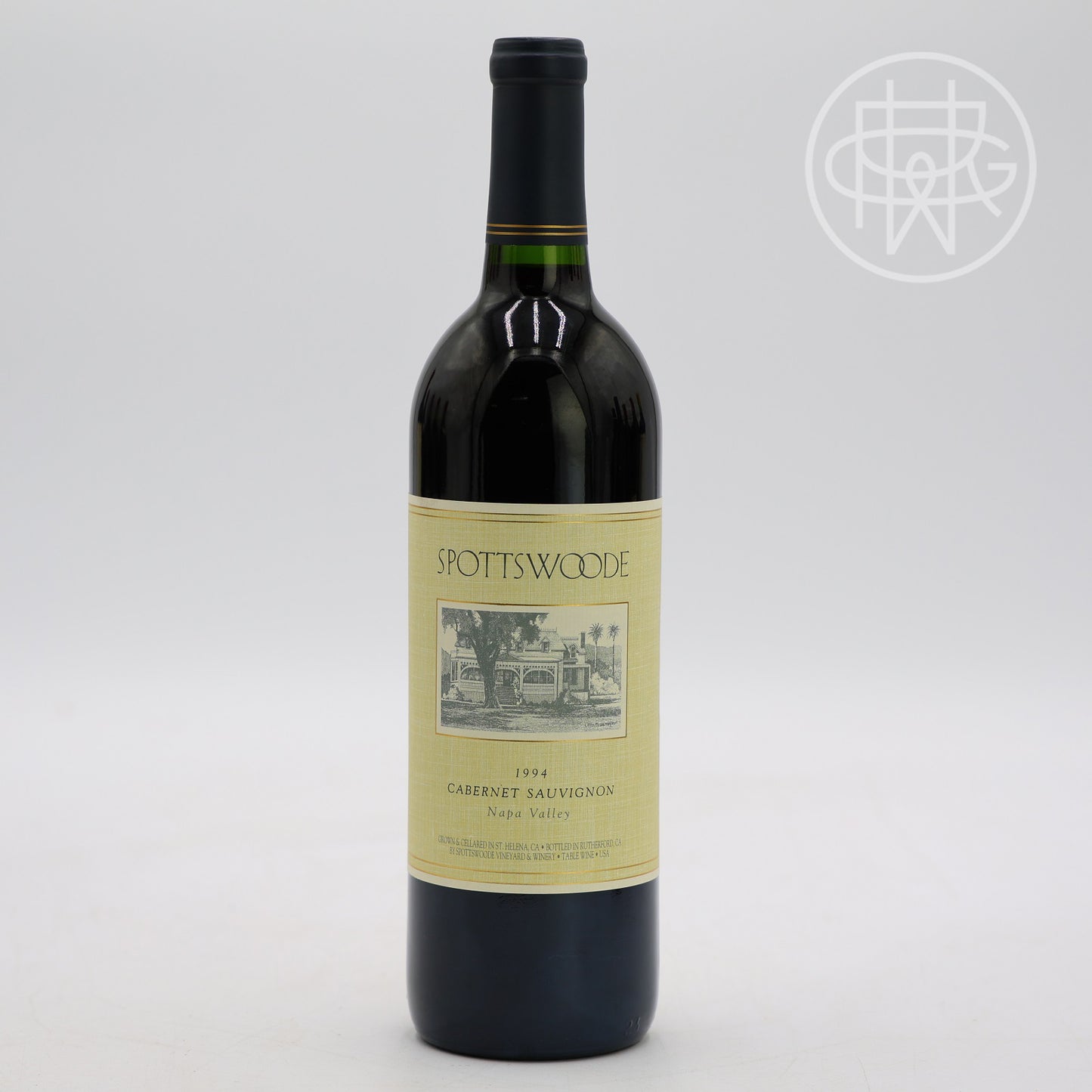 Spottswoode Estate Cabernet Sauvignon 1994 750mL