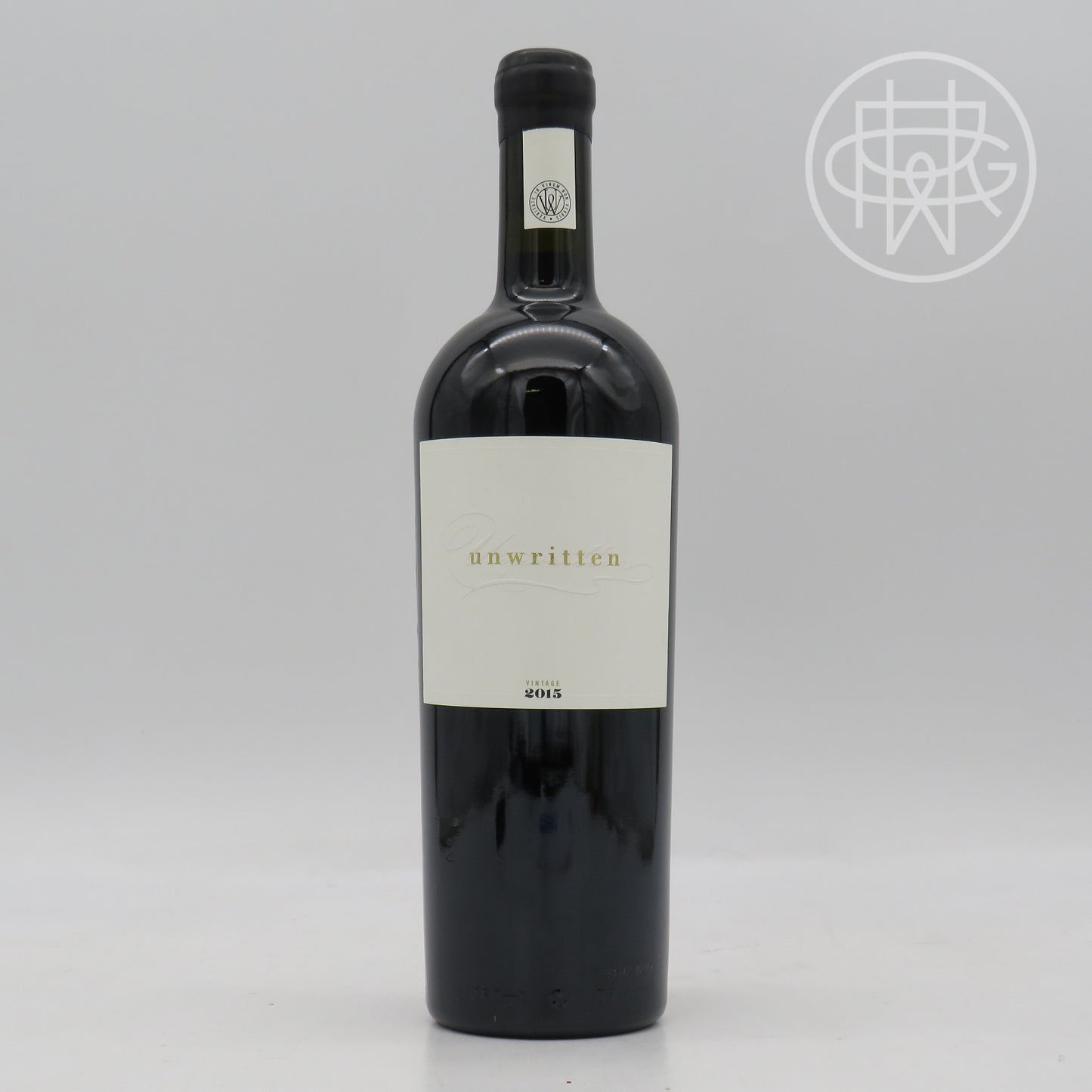 Unwritten Wines Cabernet 2015 750mL