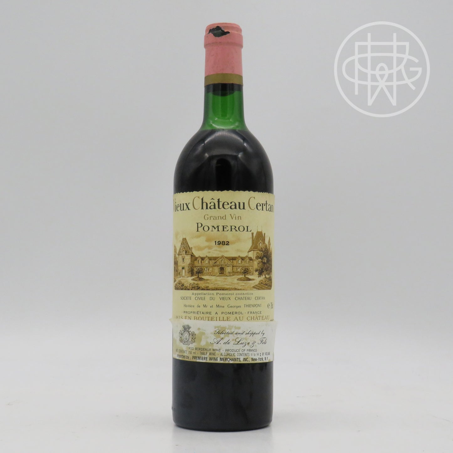 Vieux Certan 1982 750mL (Top Shoulder, Nicked Capsule)