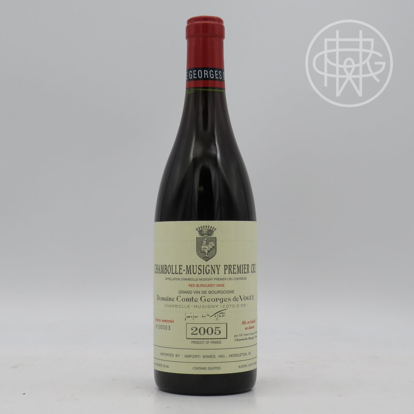 Vogue Chambolle Musigny Premier Cru 2005 750mL