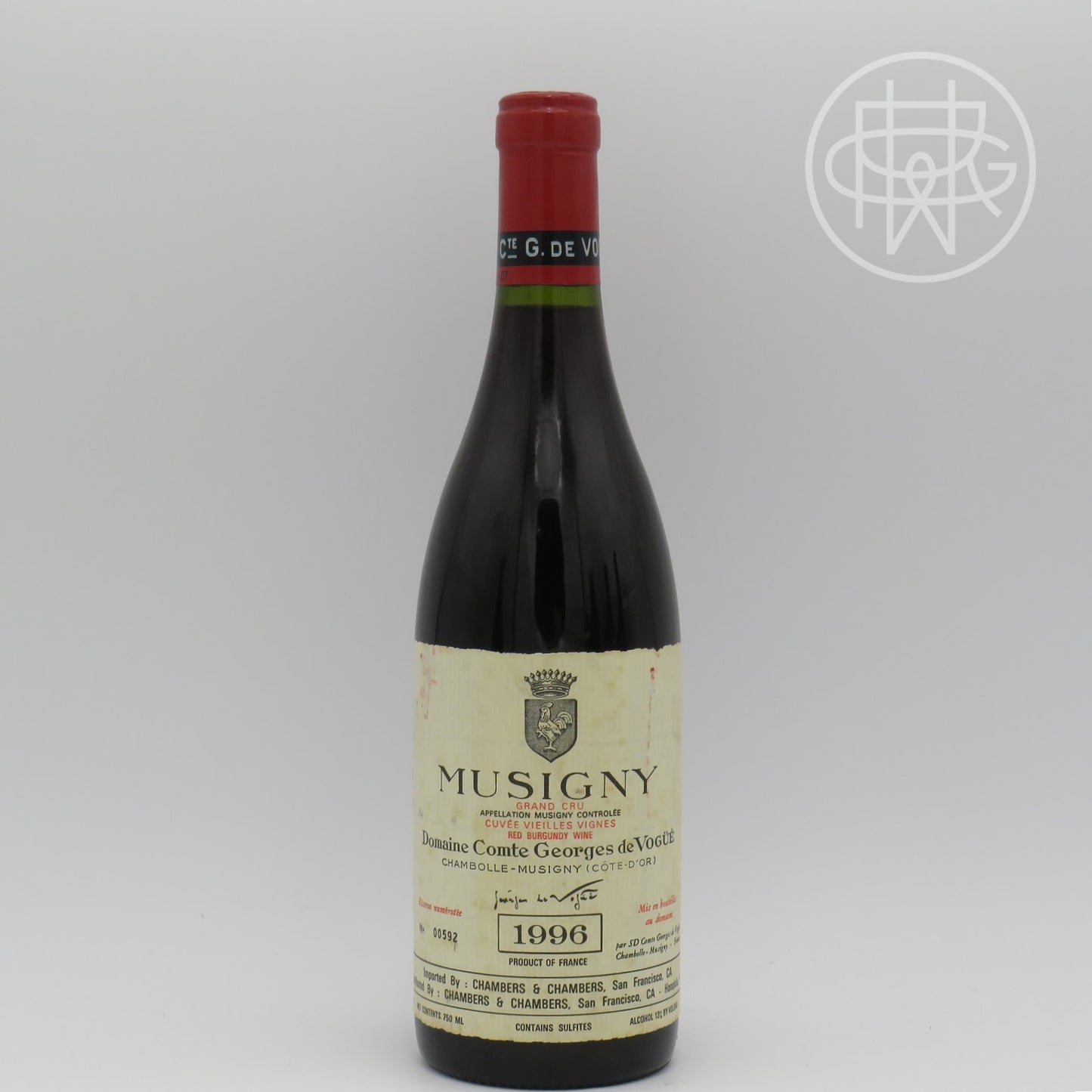 Vogue Musigny Vielles Vignes 1996 750mL
