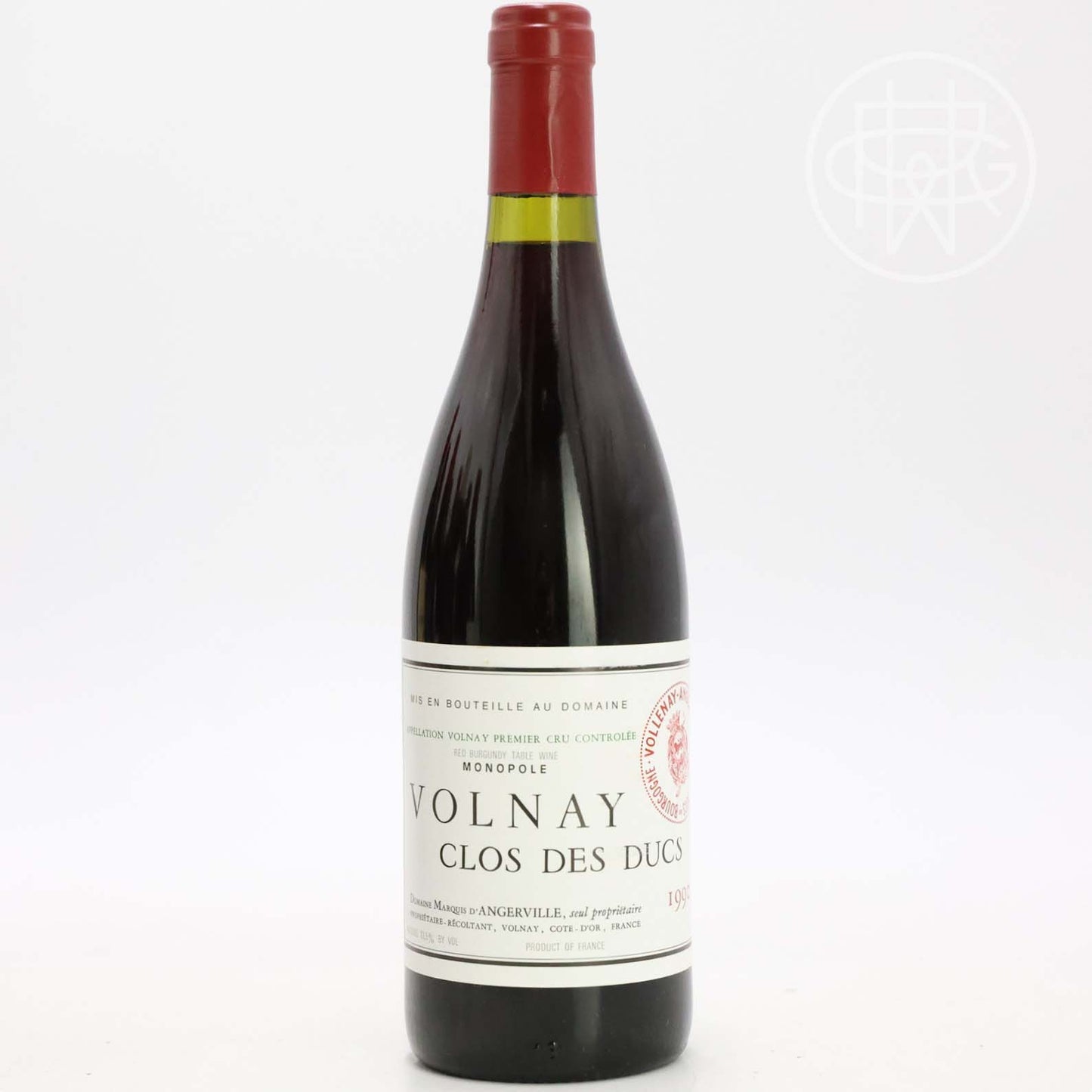 d'Angerville Volnay Clos des Ducs 1990 750mL