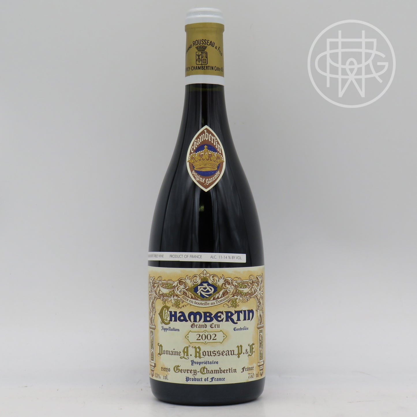 Armand Rousseau Chambertin 2002 750mL