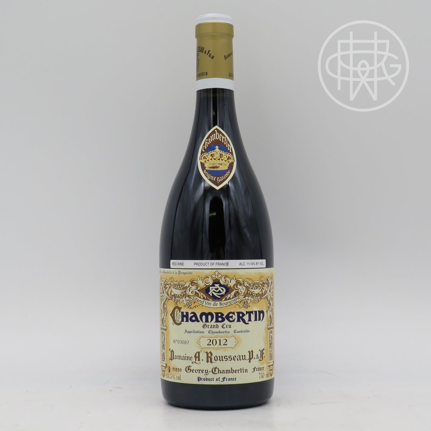 Armand Rousseau Chambertin 2012 750mL