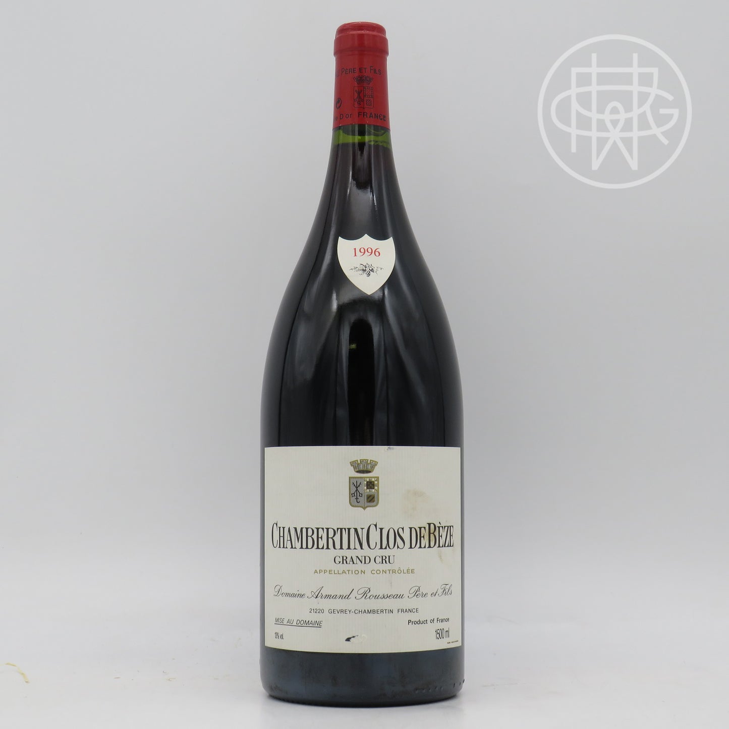 Armand Rousseau Chambertin Clos de Beze 1996 1.5L (Slightly Nicked Label)