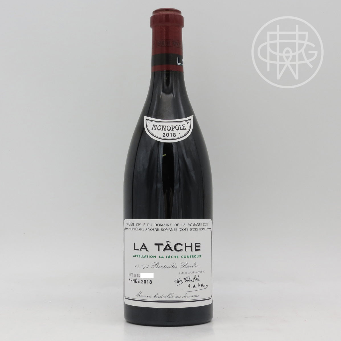 DRC La Tache 2018 750mL